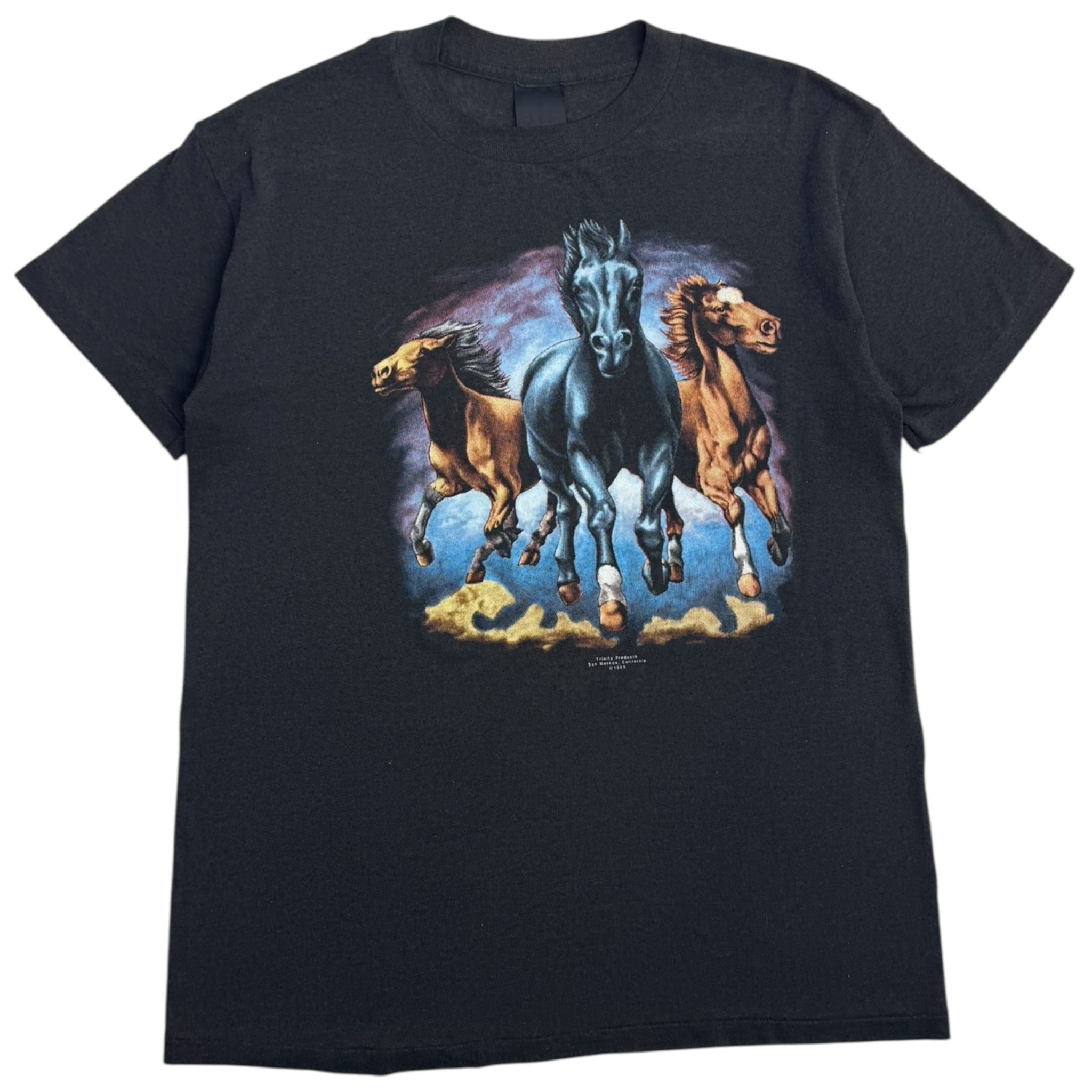 1989 Harley Davidson 3D Emblem Parker Ranch T-Shirt