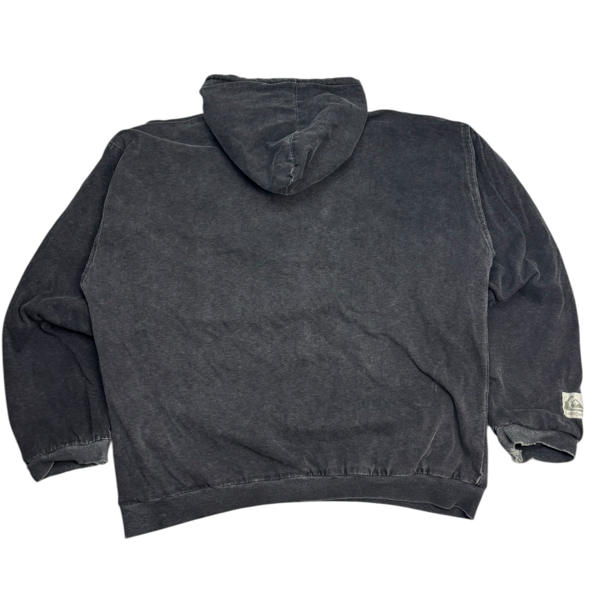 Vintage Quiksilver Double Faced Quarter Zip Reversible Hoodie