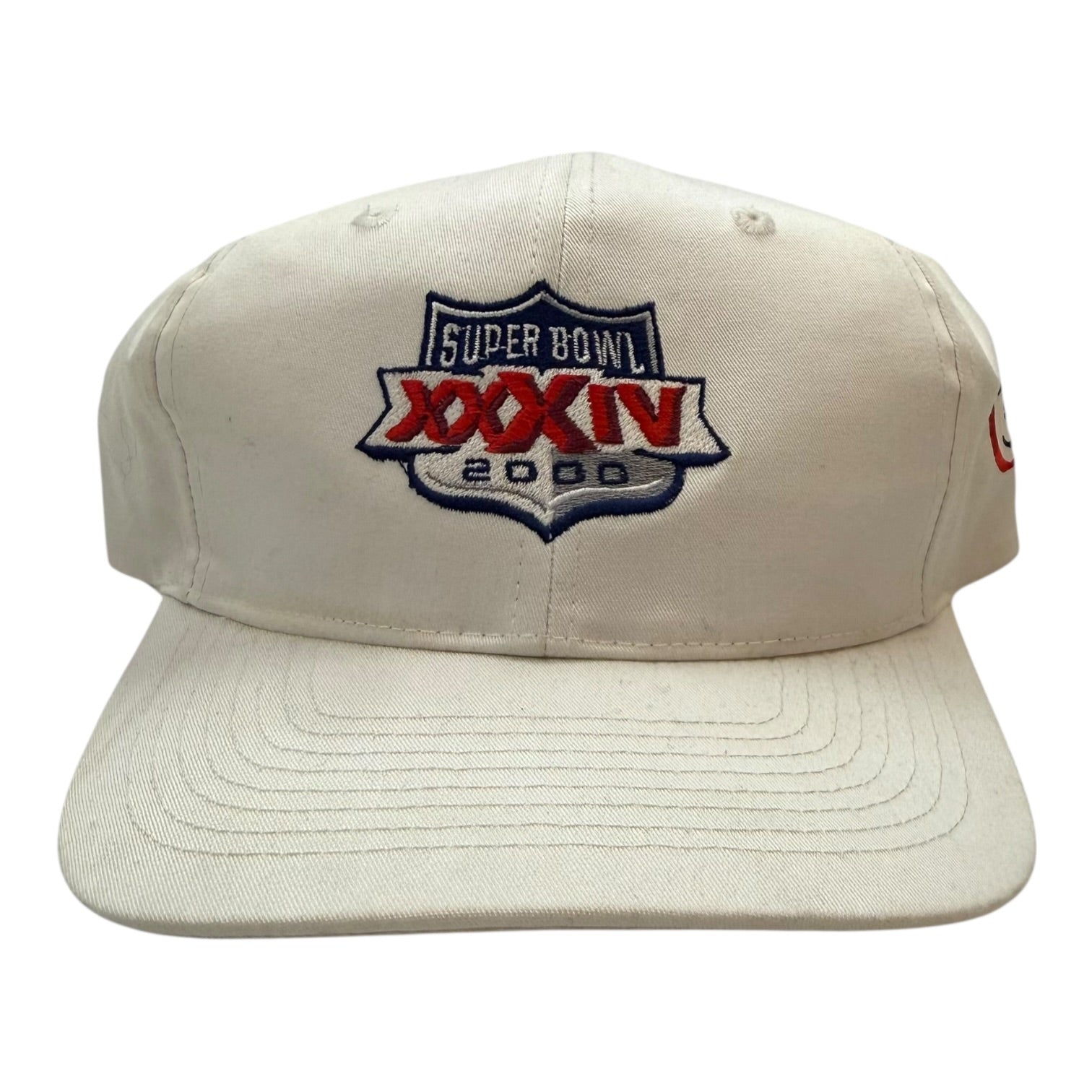 2000 Starter Super Bowl XXXIV SnapBack Hat White
