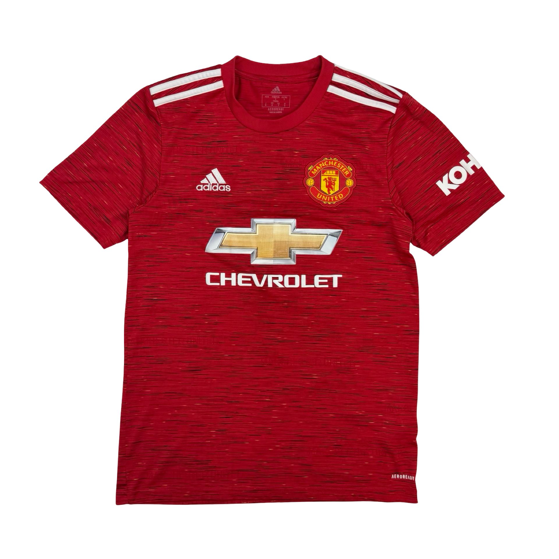 2020-21 Adidas Manchester United Home Jersey Red