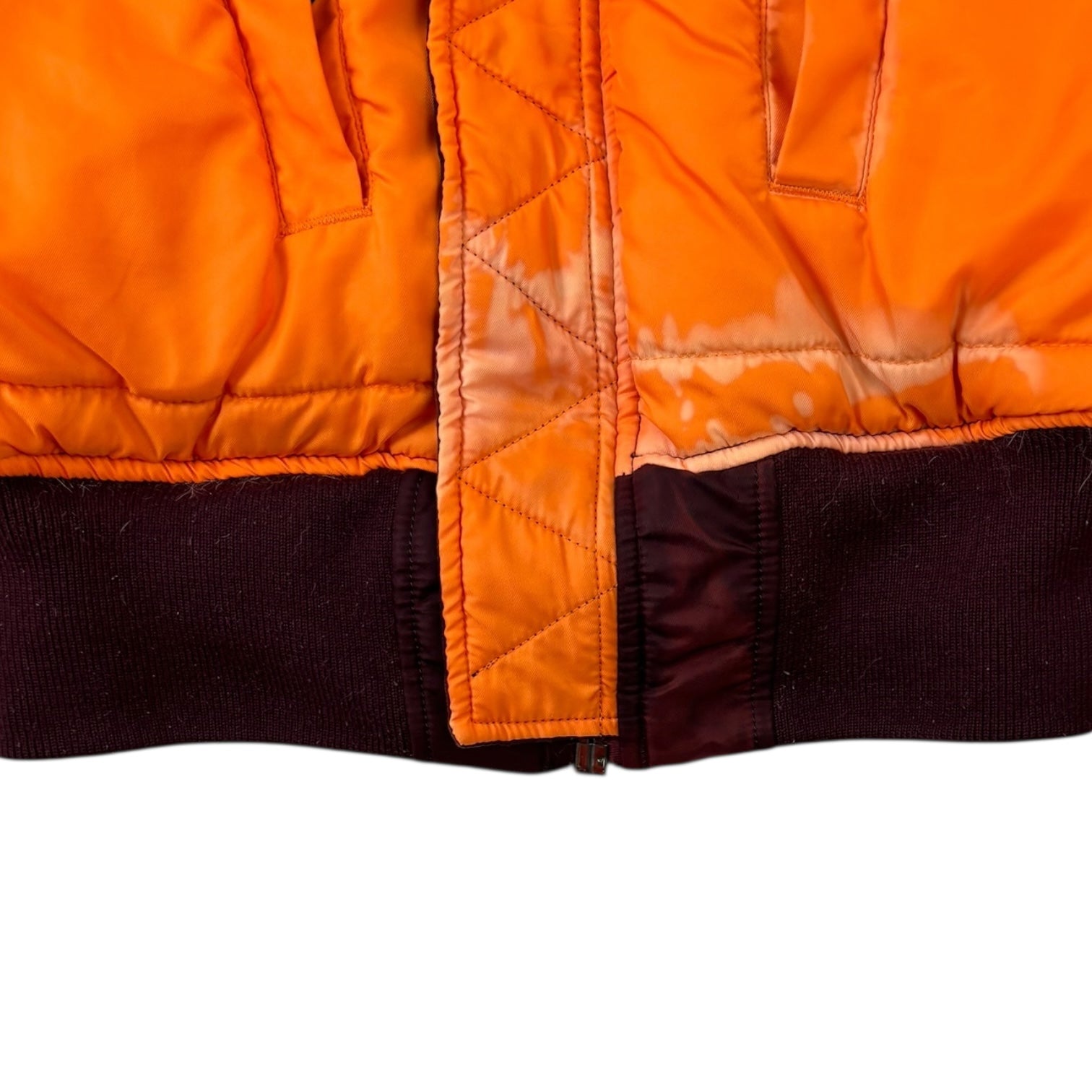 Alpha Industries Reversible Bomber Jacket Purple/Orange