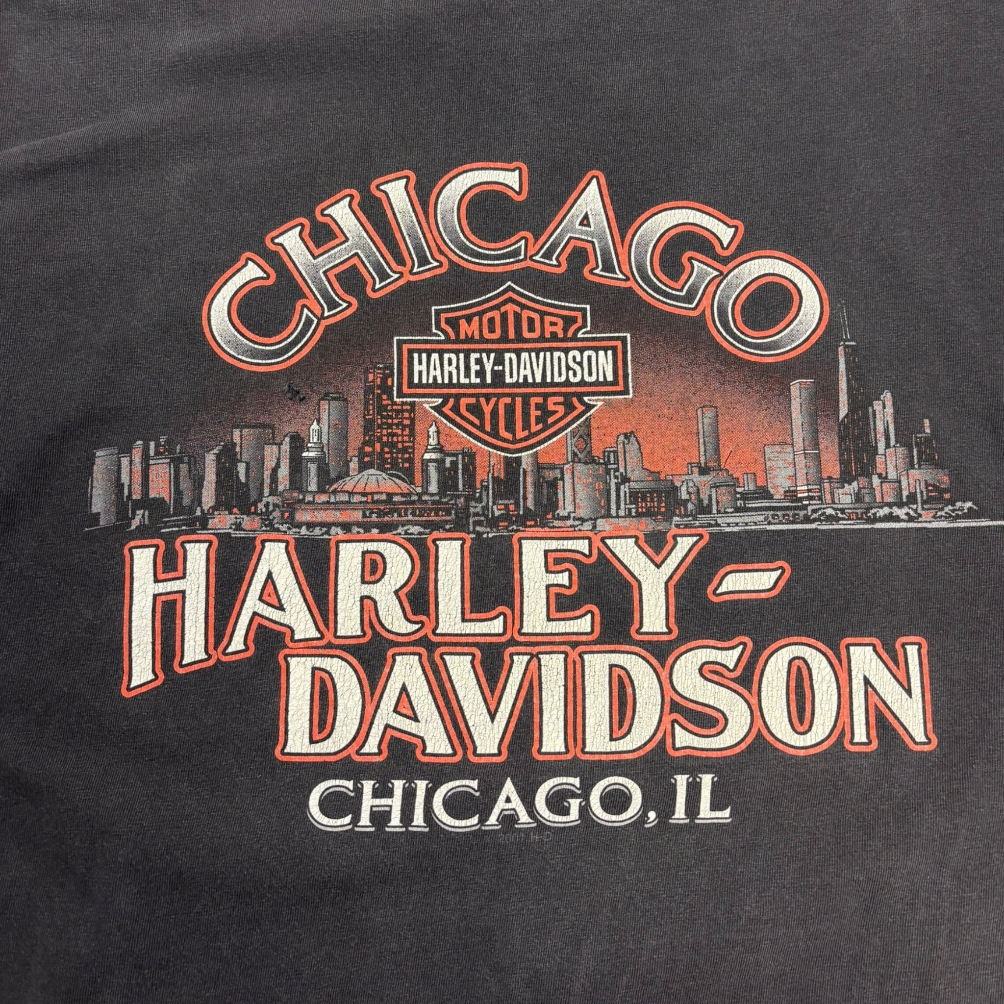 2001 Harley Davidson Chicago "Make'er Scream" T-Shirt