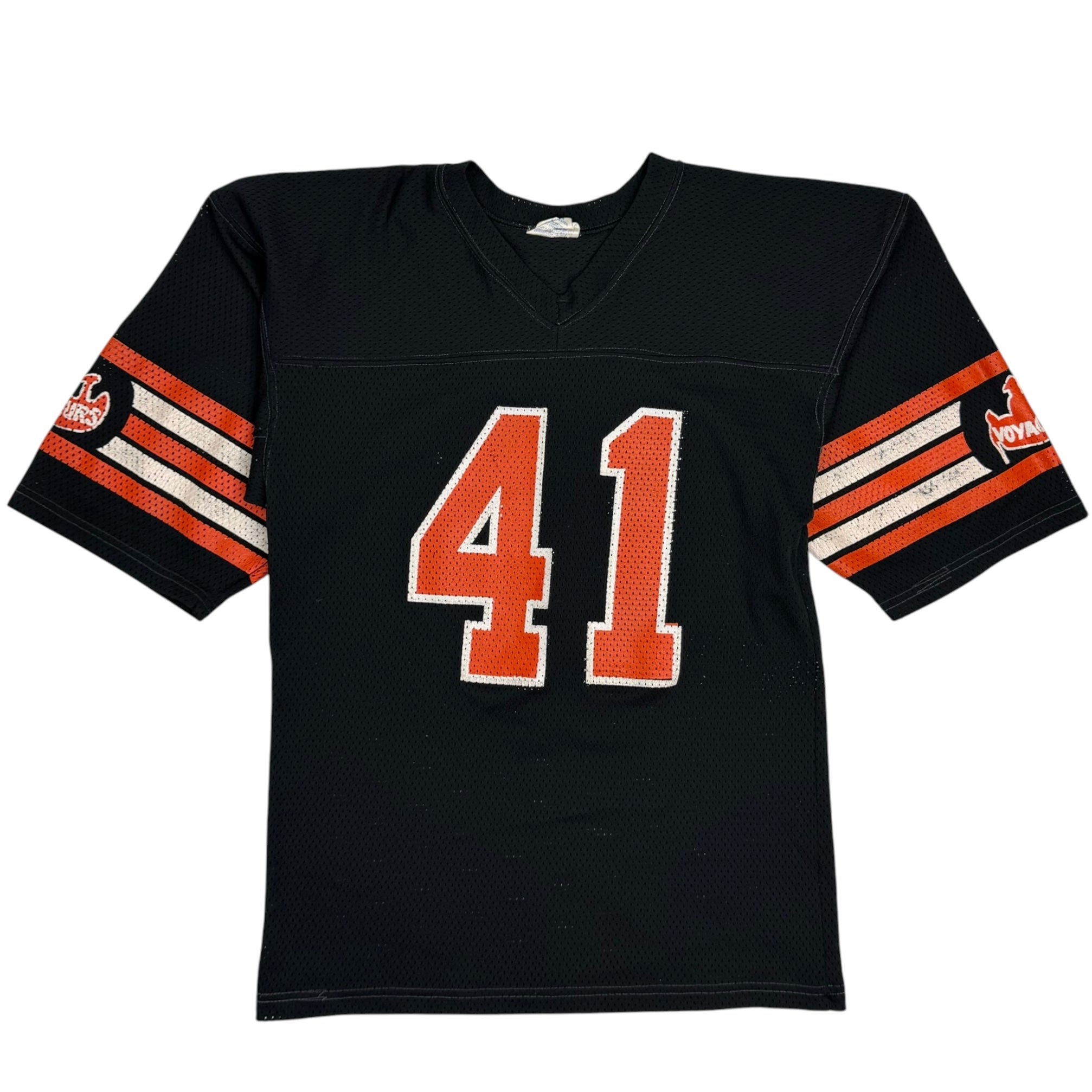 Vintage Voyageurs Football Jersey Black/Orange