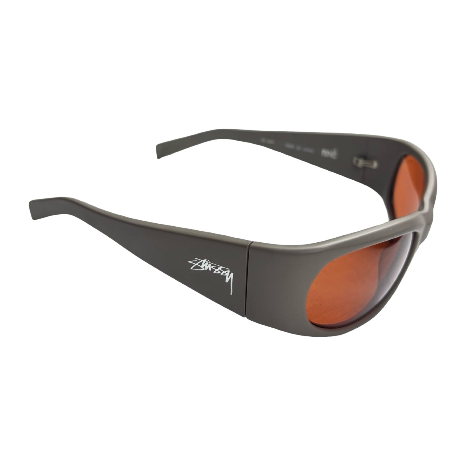 Stussy Rene Sunglasses Matte Coyote/Dark Amber