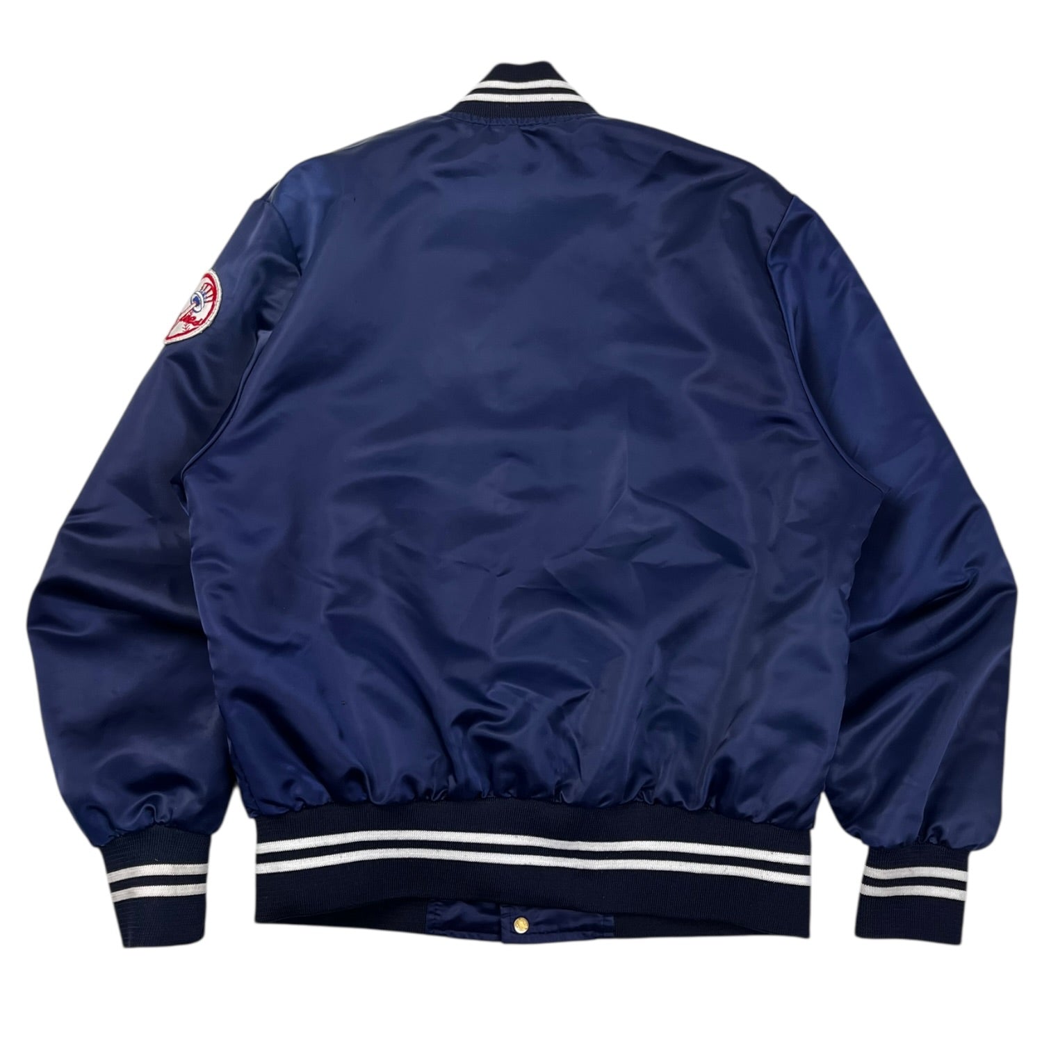 Vintage New York Yankees Satin Bomber Jacket