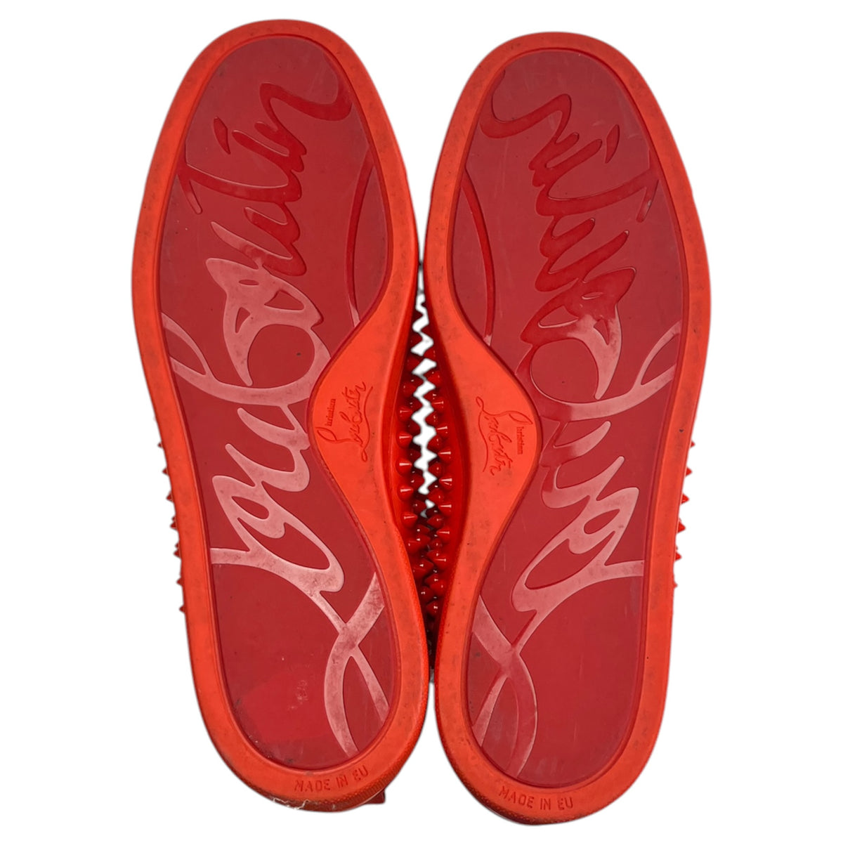 Christian Louboutin Louis Spikes High-Top Sneakers (Used)