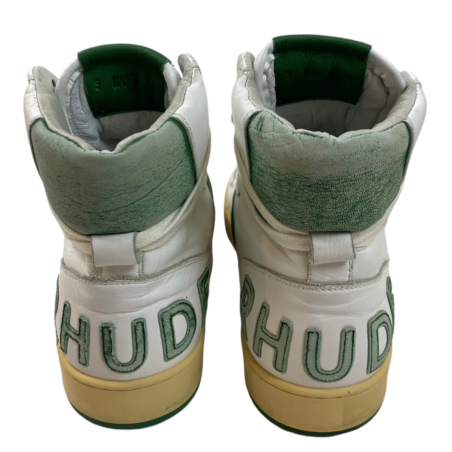 Rhude Rhecess Sky Hi White/Green (Used)