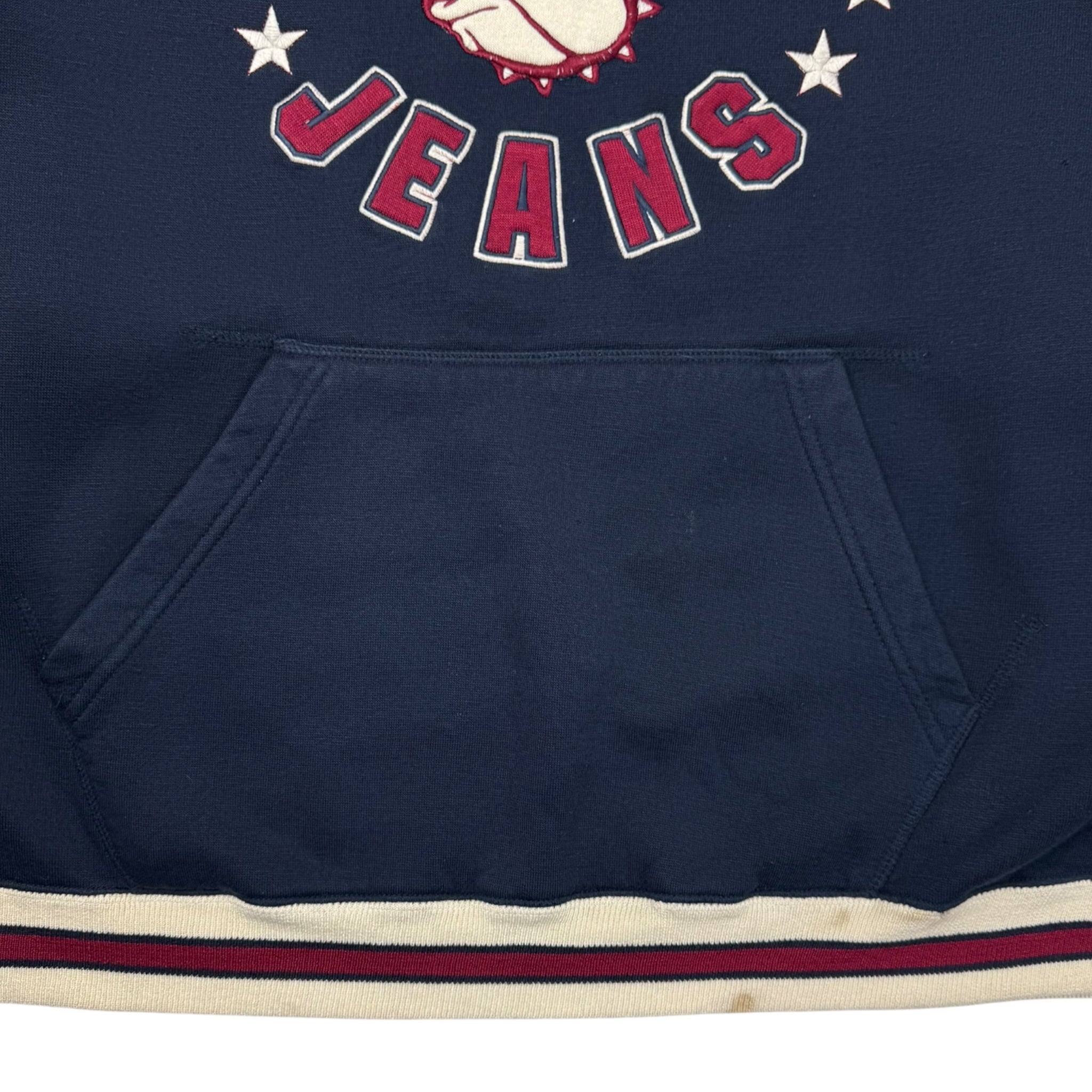 Vintage Y2K EXCO Jeans Bull Dog Hoodie