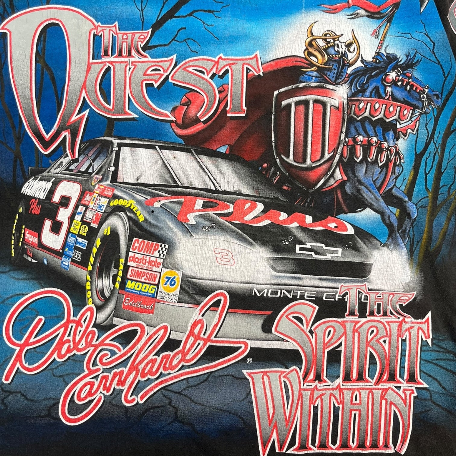1998 Dale Earnhardt Jr. The Quest Tee Grey