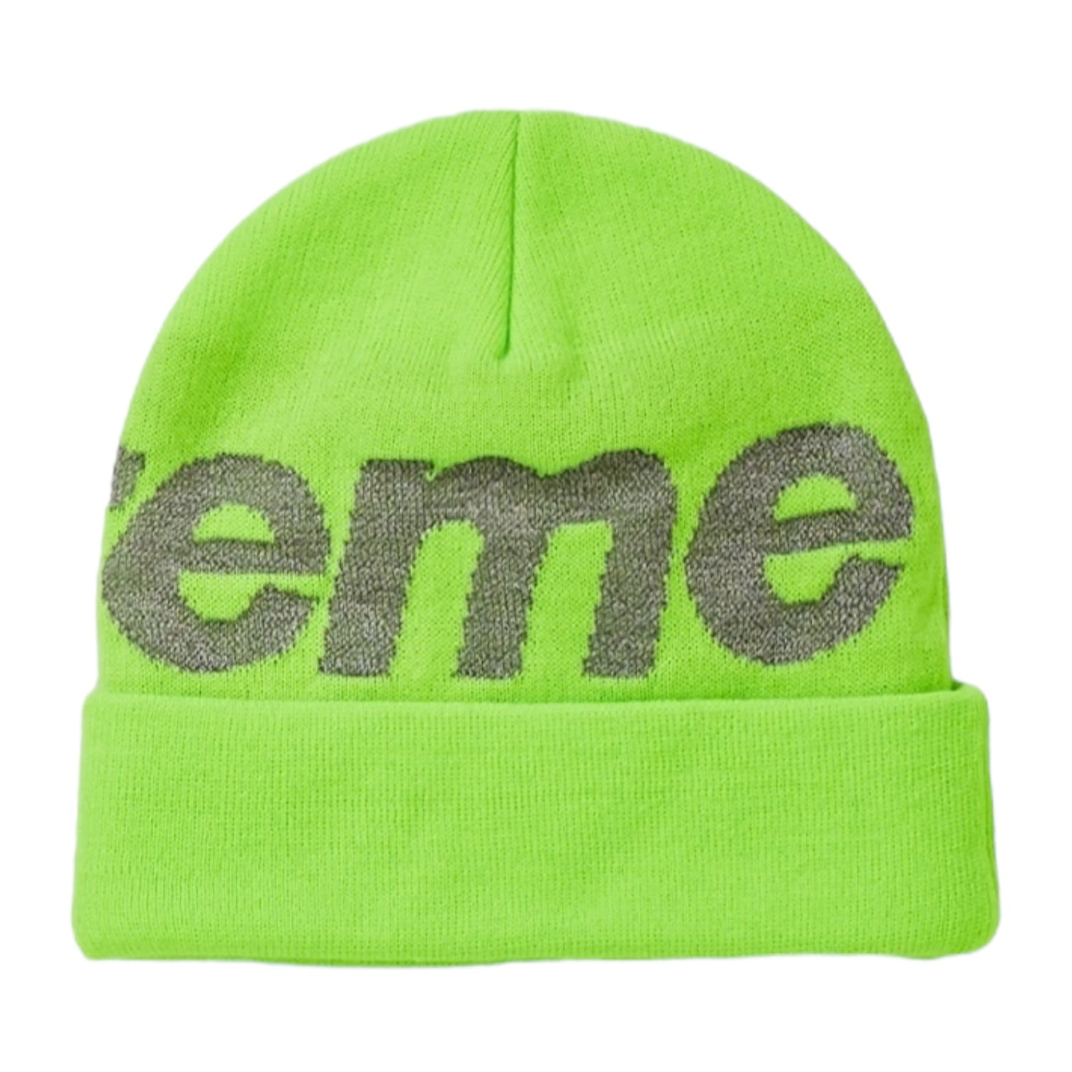 Supreme Box Logo 3M Beanie (FW18) Green