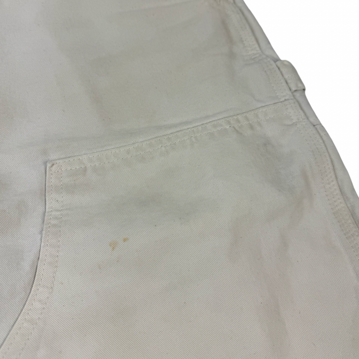 Vintage Carhartt Double Knee Bottoms White