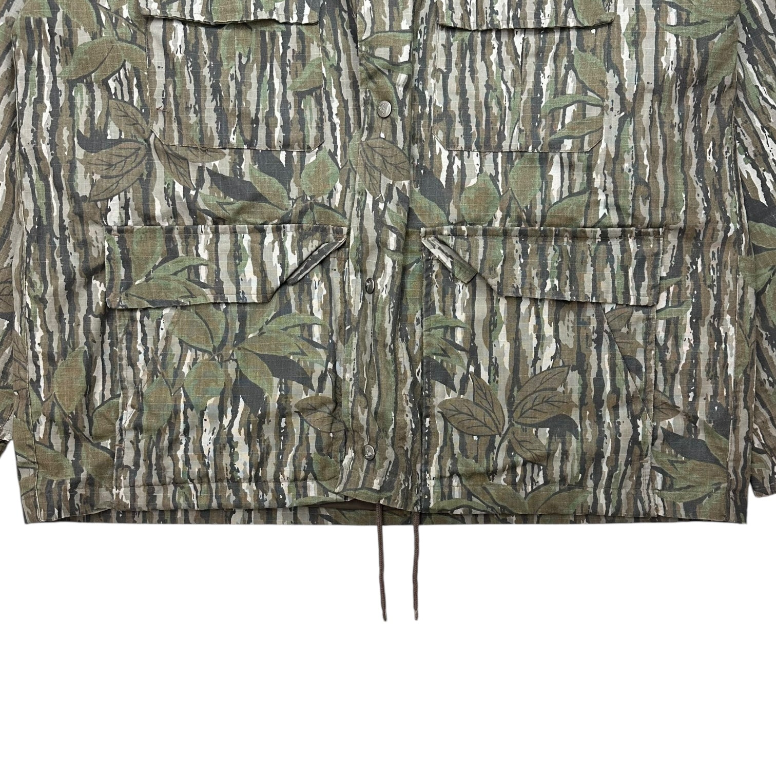 Vintage Trophy Club Realtree Camo M-65 Zip Up Jacket