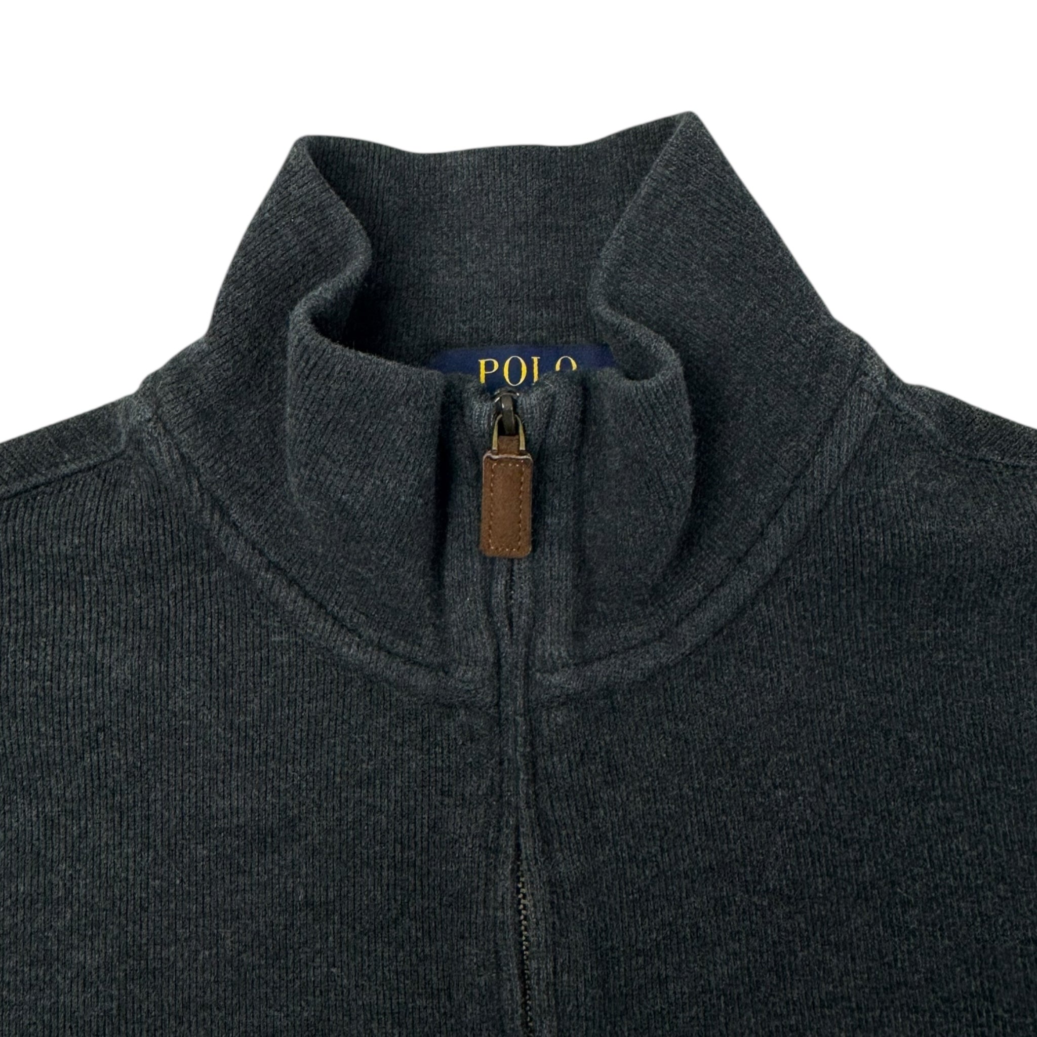 Polo Ralph Lauren Quarter Zip Sweater Grey