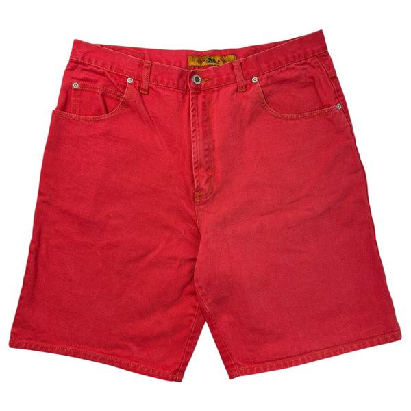 Vintage Quiksilver QSD Red Denim Shorts