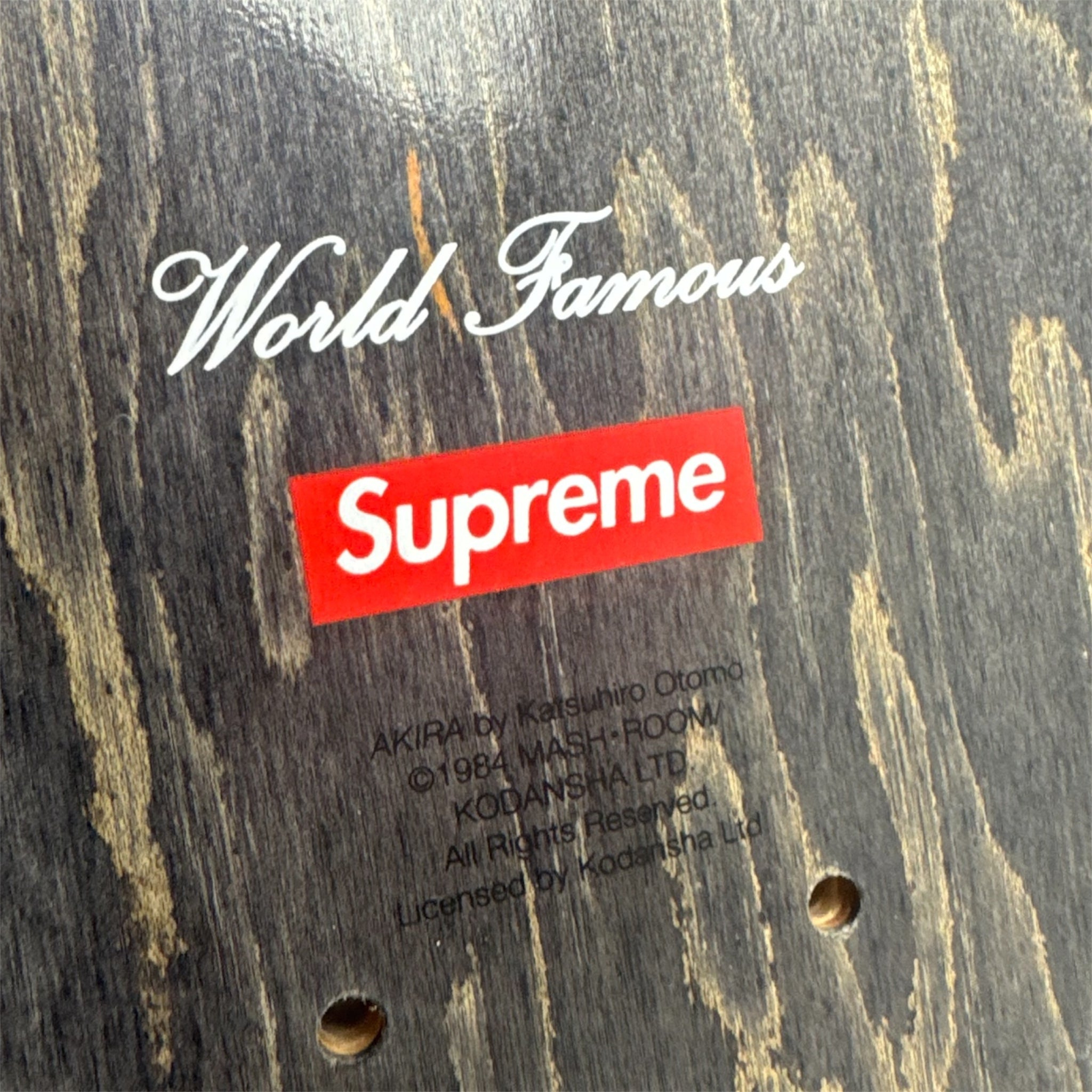 Supreme x Akira Neo-Tokyo Skate Deck