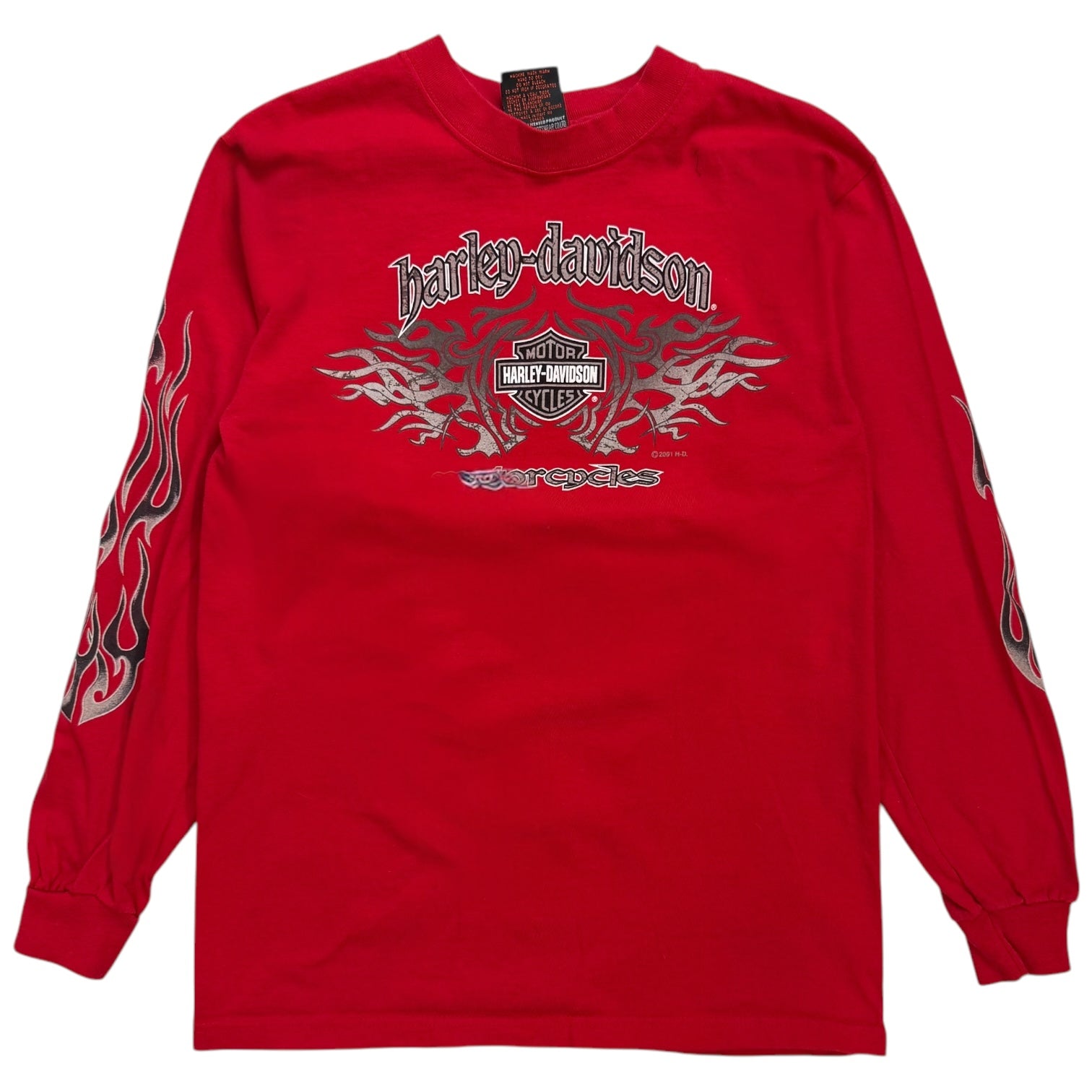 2001 Harley Davidson Of Prince George L/S Tee Red