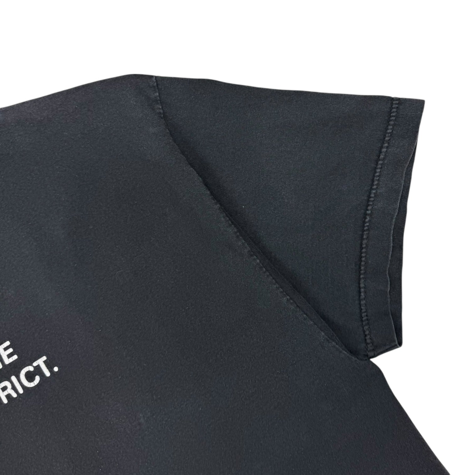 Vintage Nike Bauer ‘I Frequent The Red Light District’ Tee Black