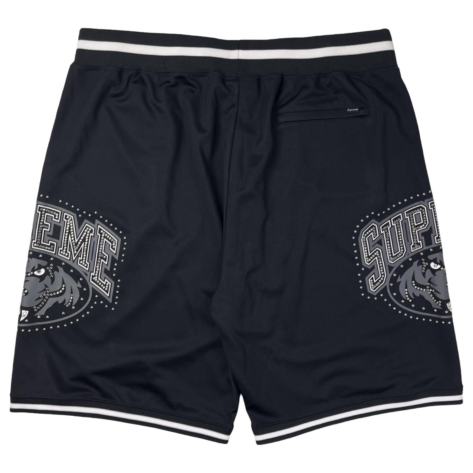 Supreme Studded Basketball Short Black