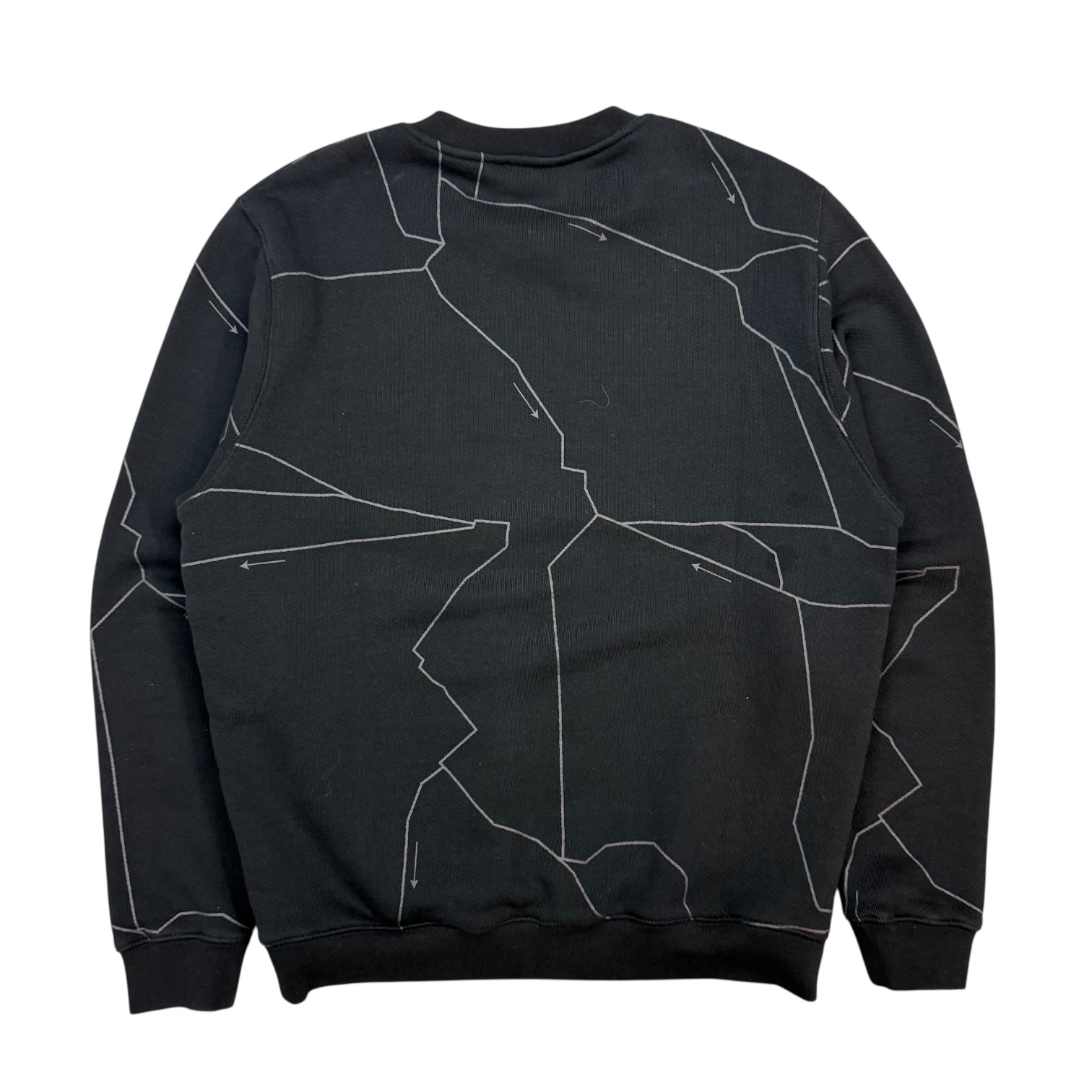 Off-White Lunar Delivery Crewneck Sweater Black