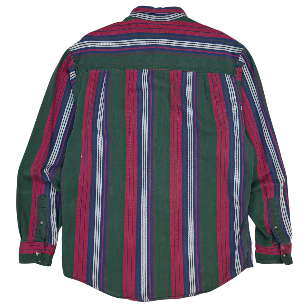 Vintage Eddie Bauer Striped Button Up Multicolor