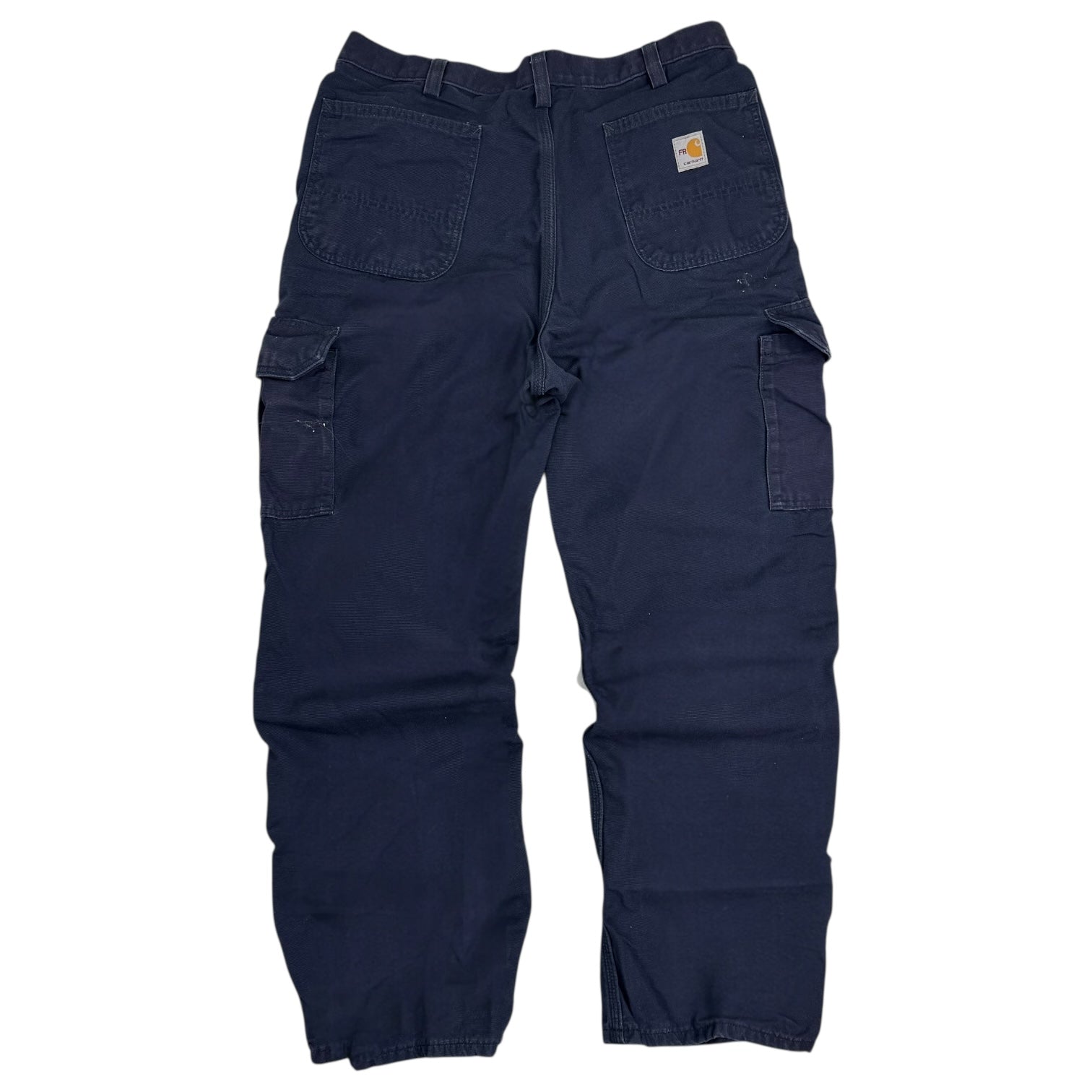 Vintage Carhartt FR Cargo Pants Navy Blue