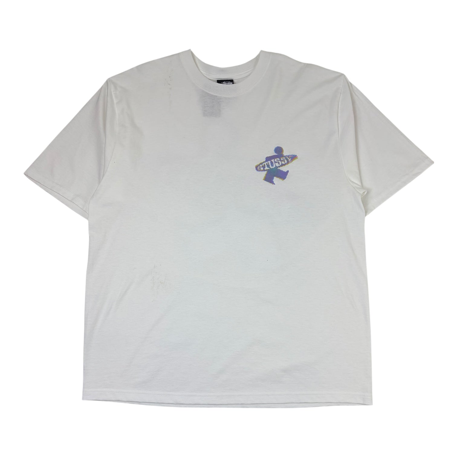 Stussy Dot Surf T-Shirt White
