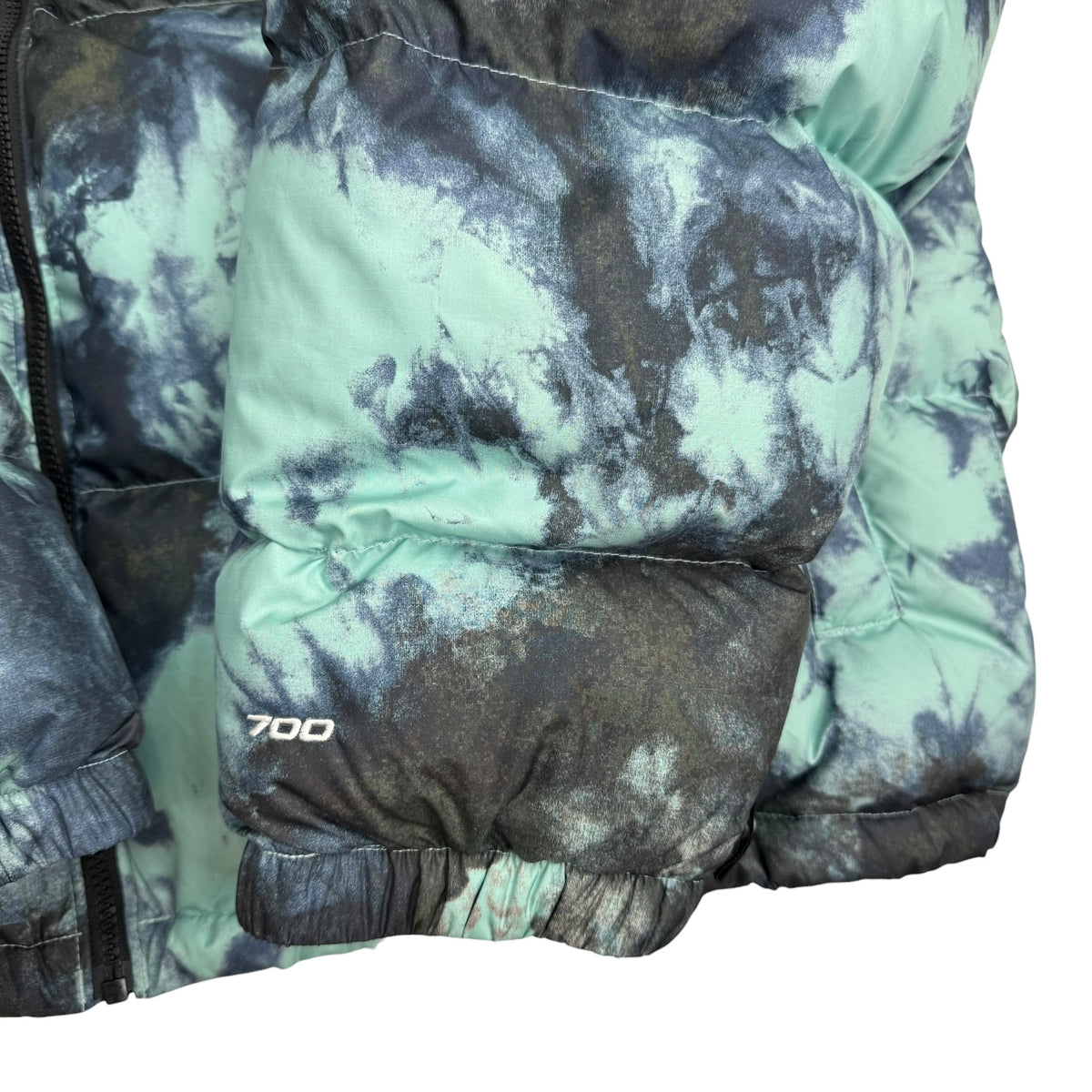 The North Face Nupste 700 Jacket Wasabi Ice/Black