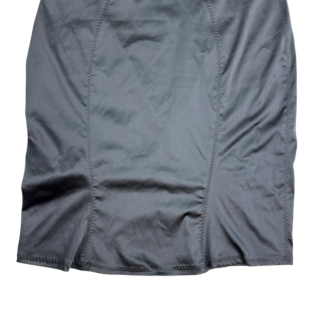 (W) Agent Provocateur Satin Slip Dress Black