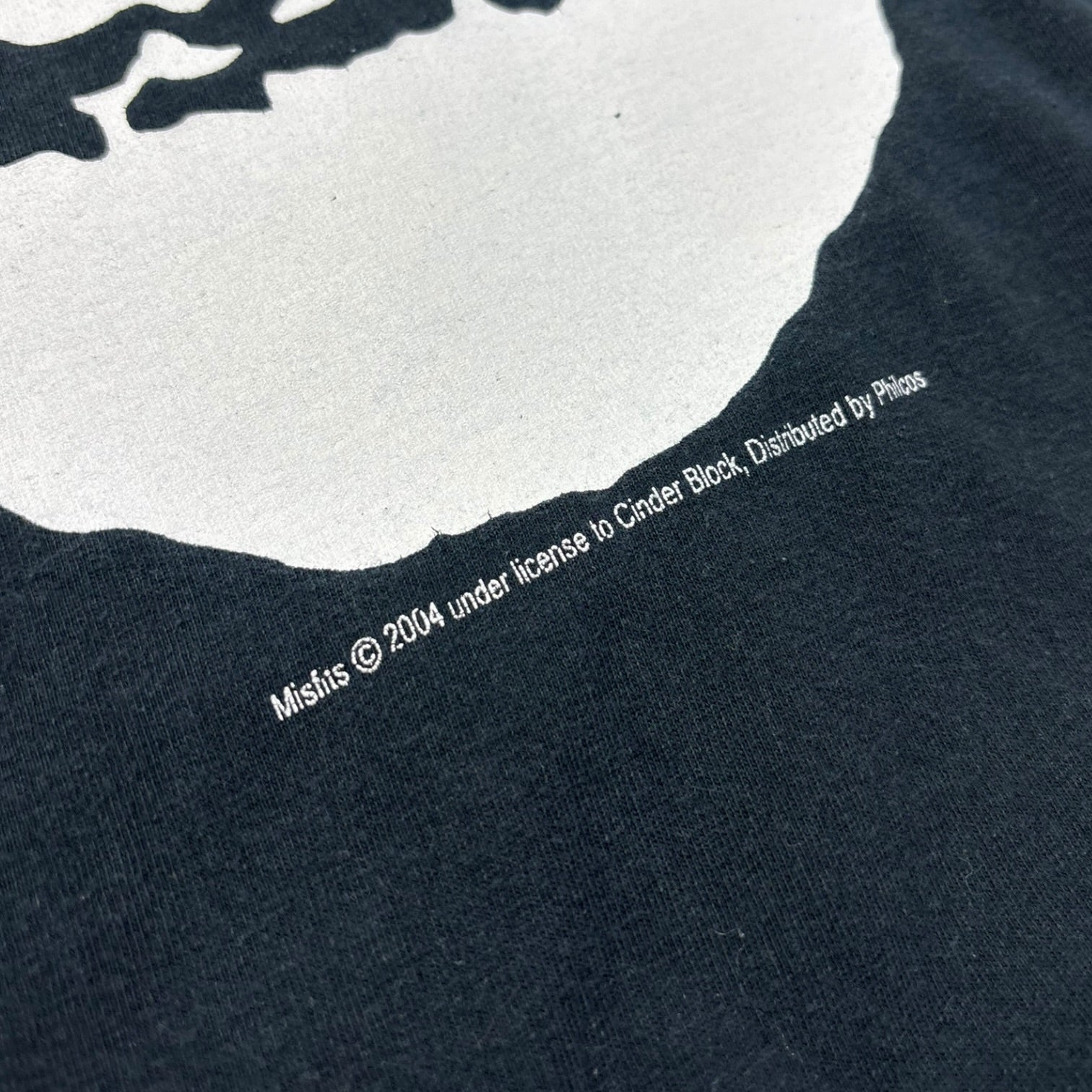 2004 Misfits Big Crimson Ghost T-Shirt Black