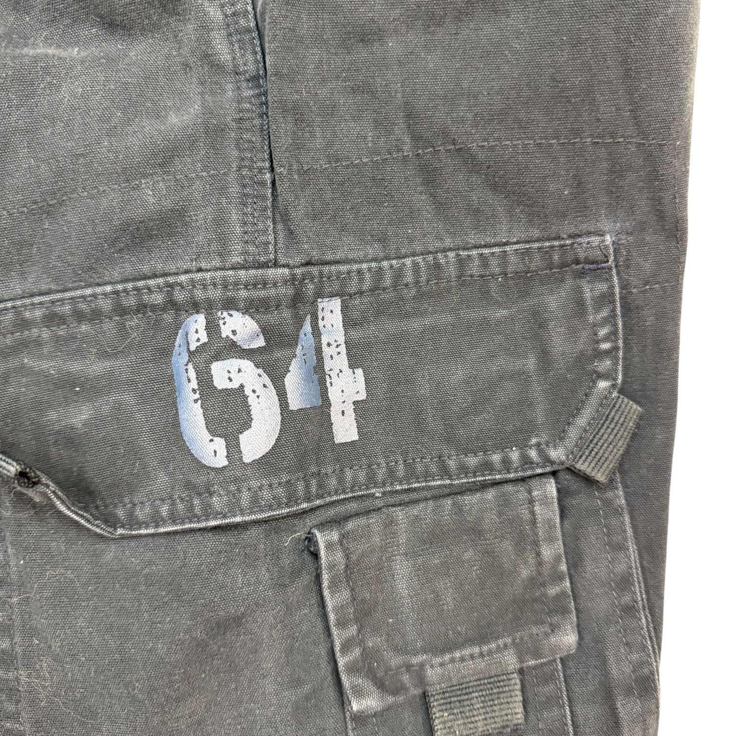 Vintage Burnside Cargo Pants Black