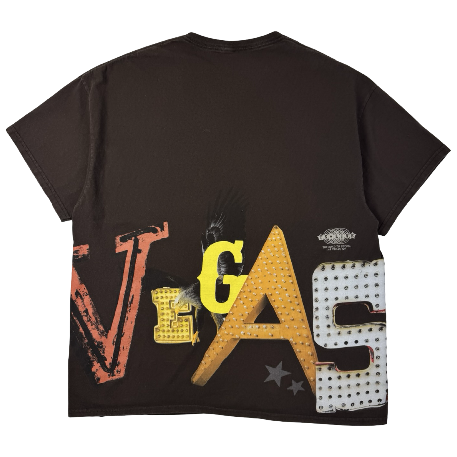 Travis Scott Road To Utopia Las Vegas Lights T-Shirt