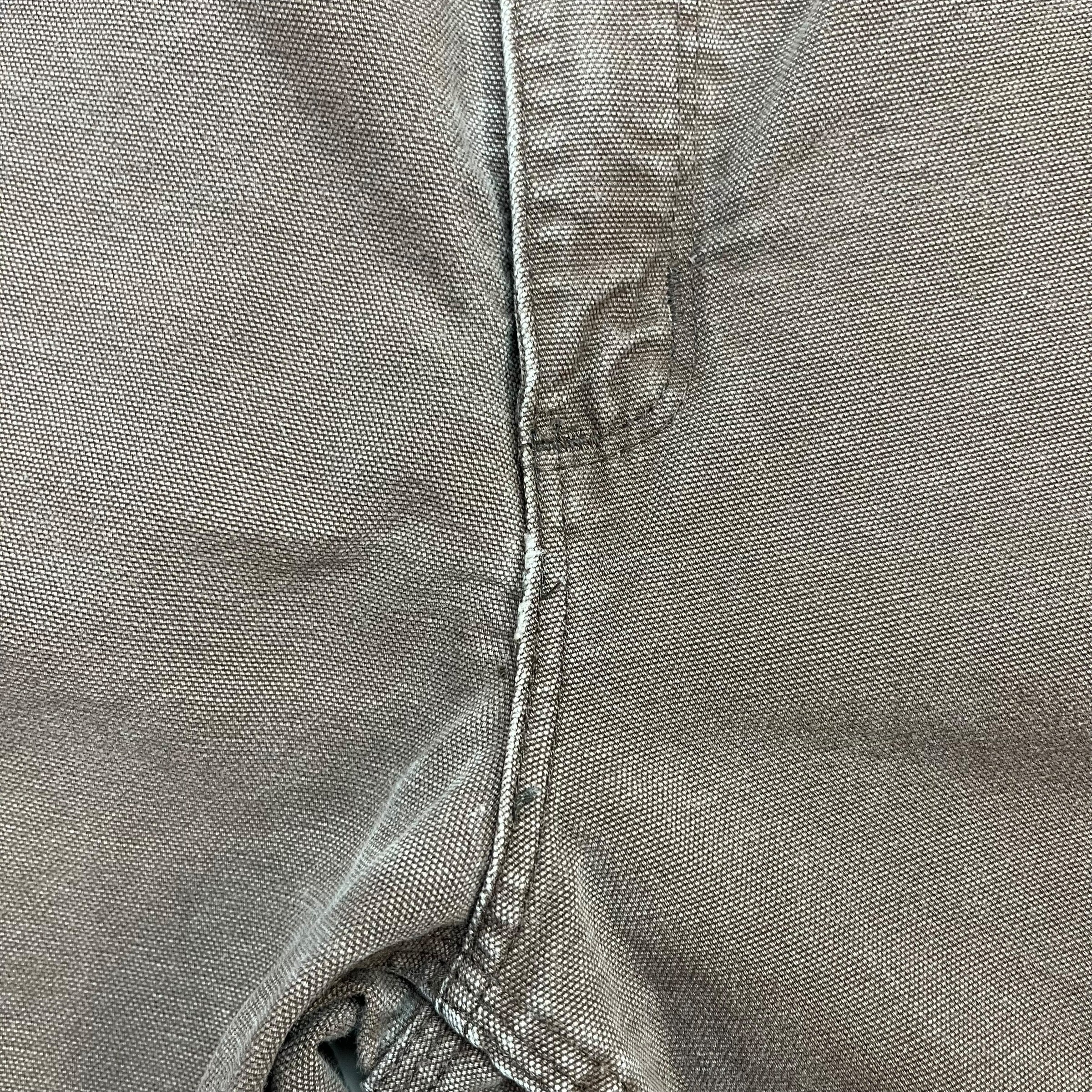 Vintage Carhartt Dungaree Denim Work Pants Brown
