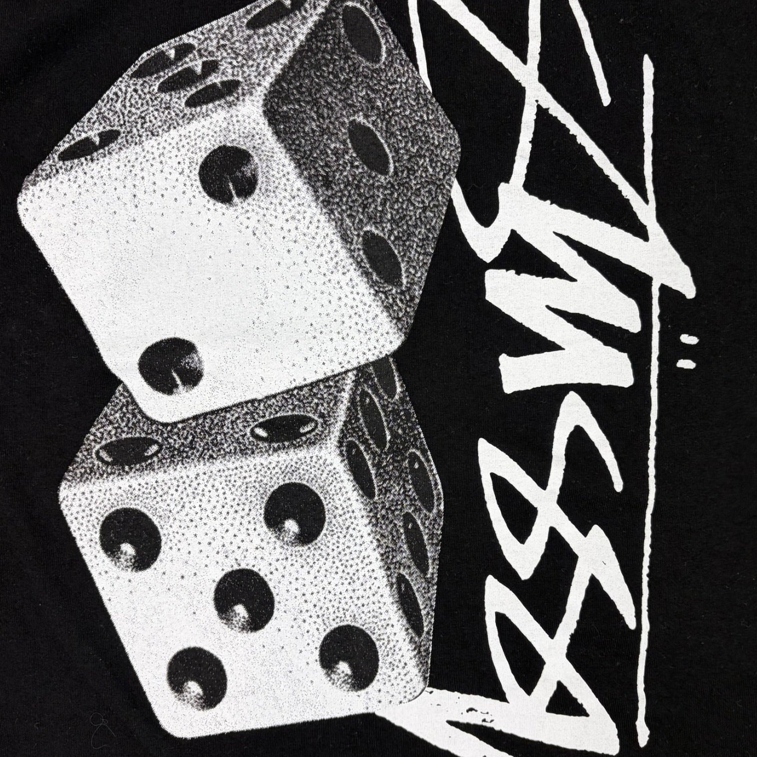 Stussy Tall Dice T-Shirt Black