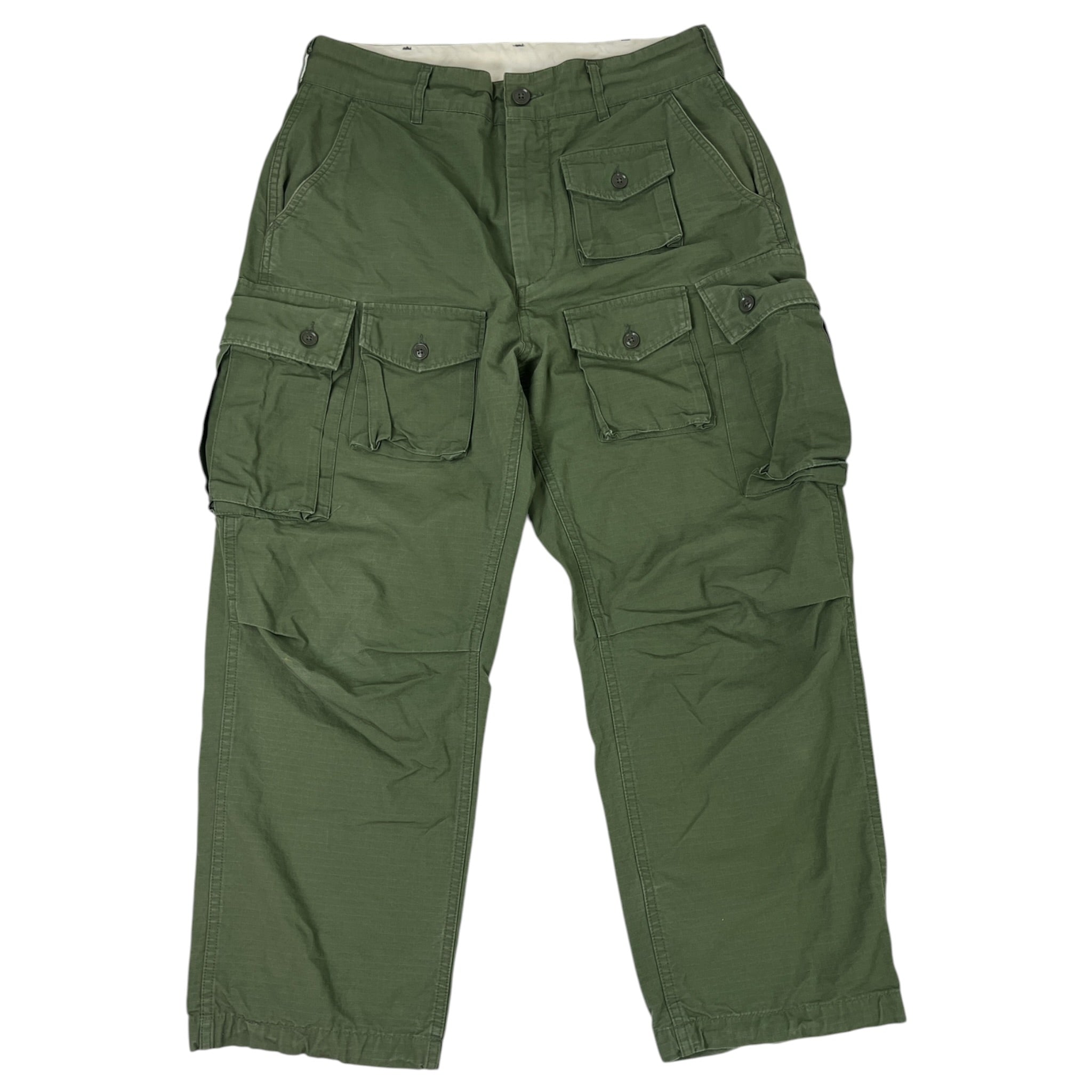 HBX Engineered Garments FA Pants Green