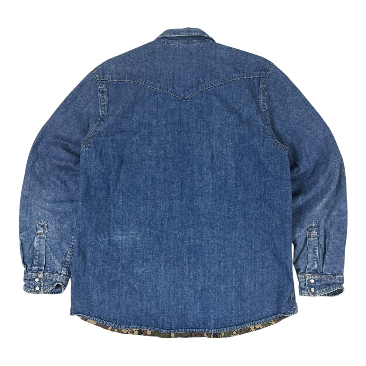 Supreme x Levi’s Denim Quilted Button Up Jacket