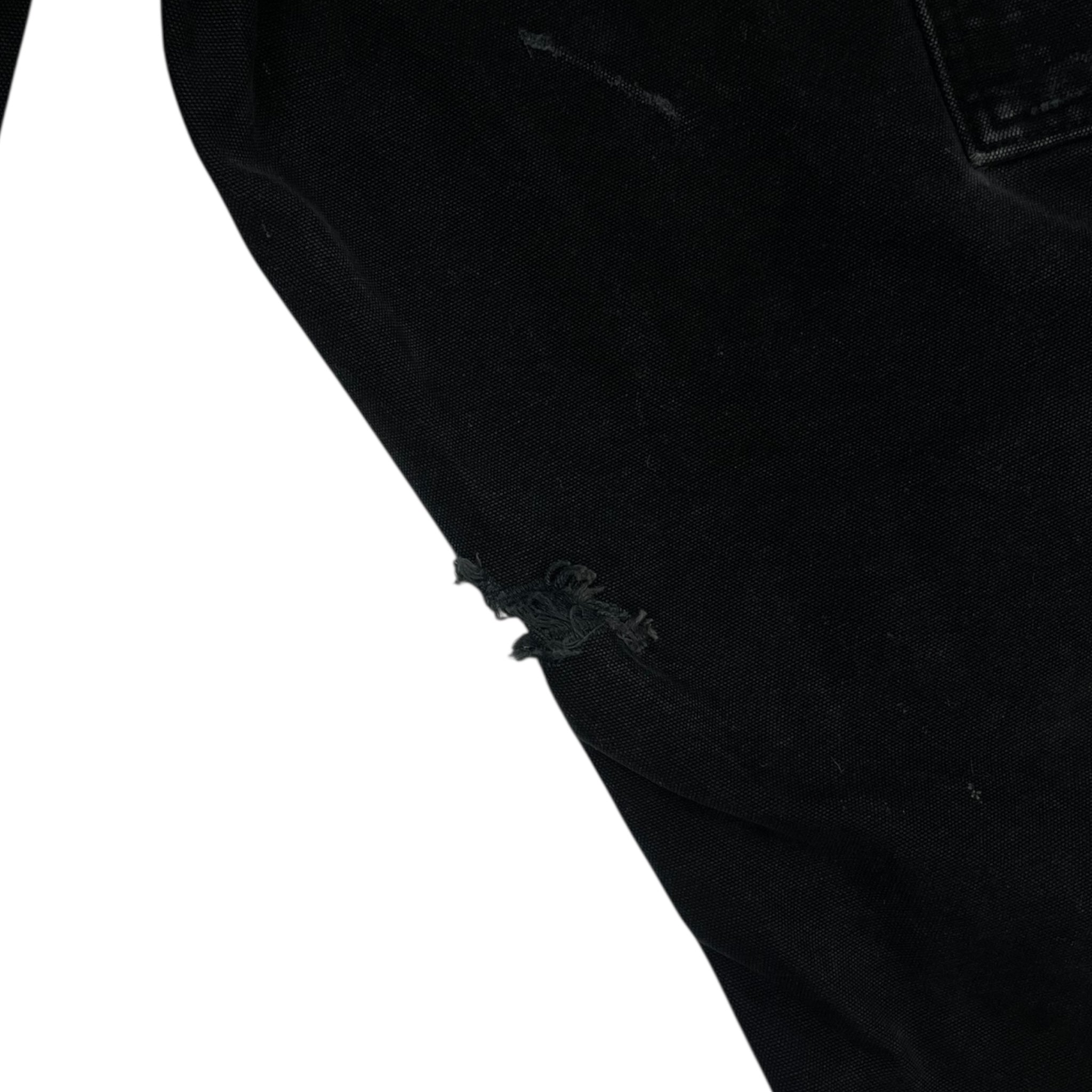 Vintage Carhartt Double Knee Bottoms Washed Black