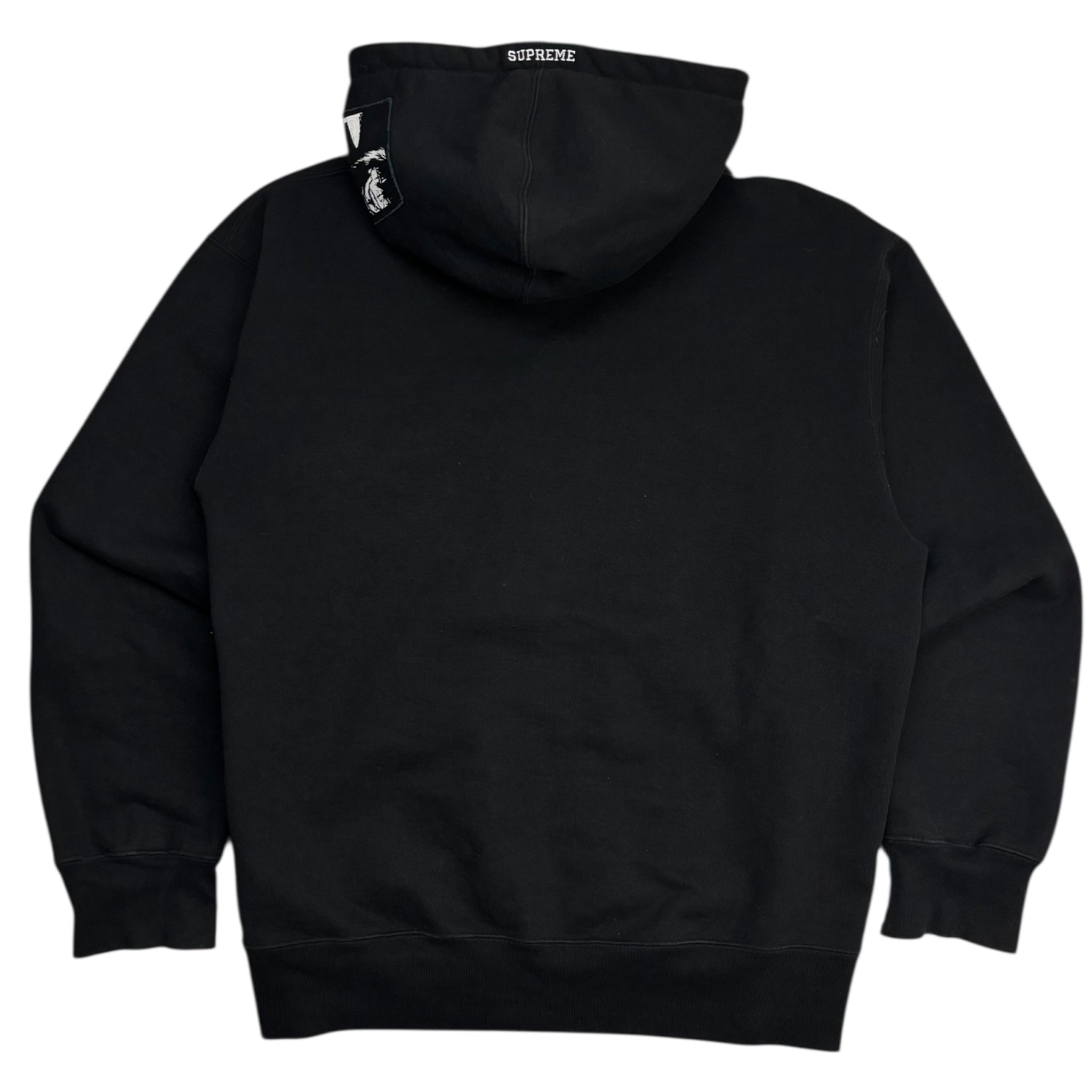 Supreme The Crow Zip Up Hooded Sweatshirt Black