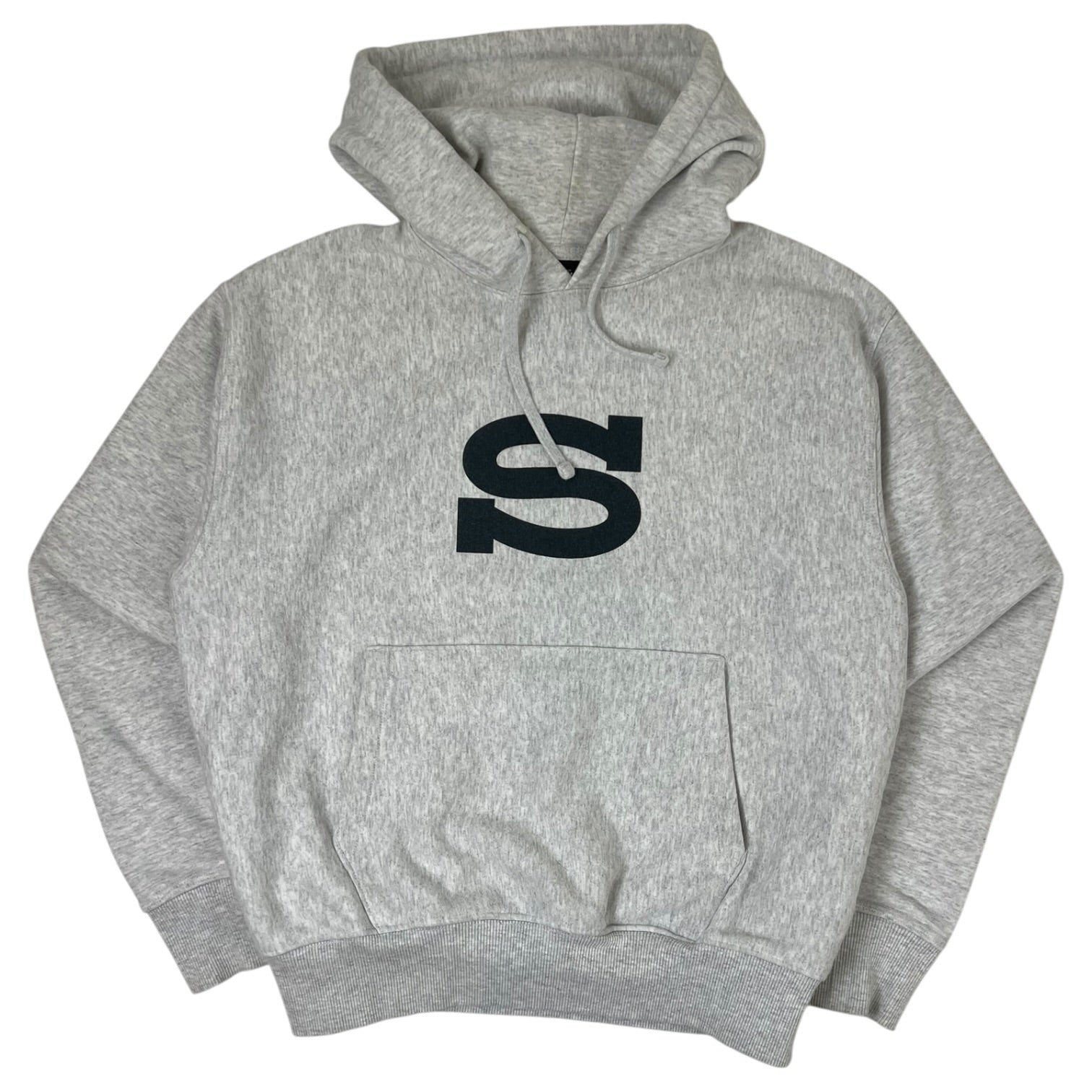 Stussy Letterman Hoodie Grey