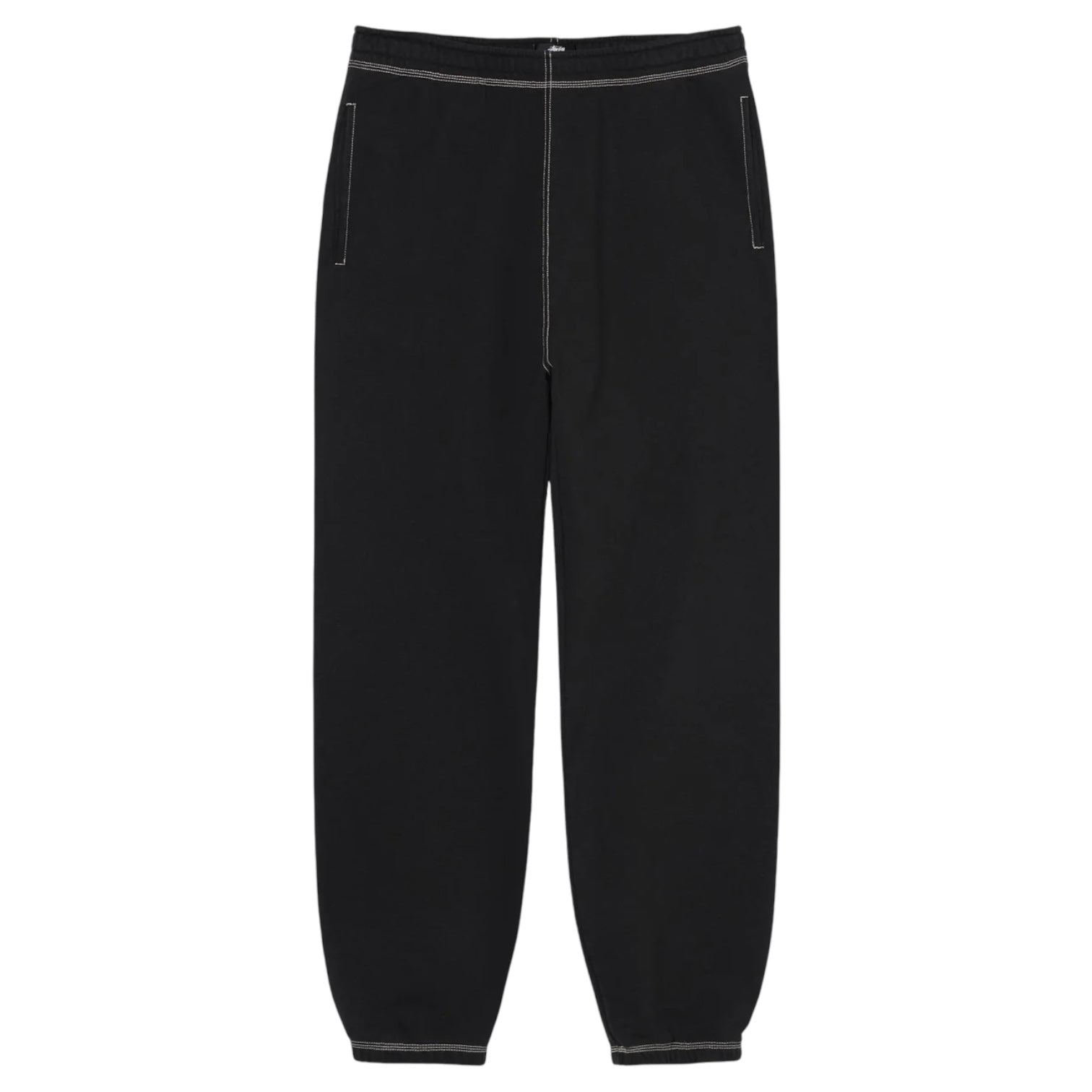 Stüssy Contrast Stitch Label Sweatpant Black