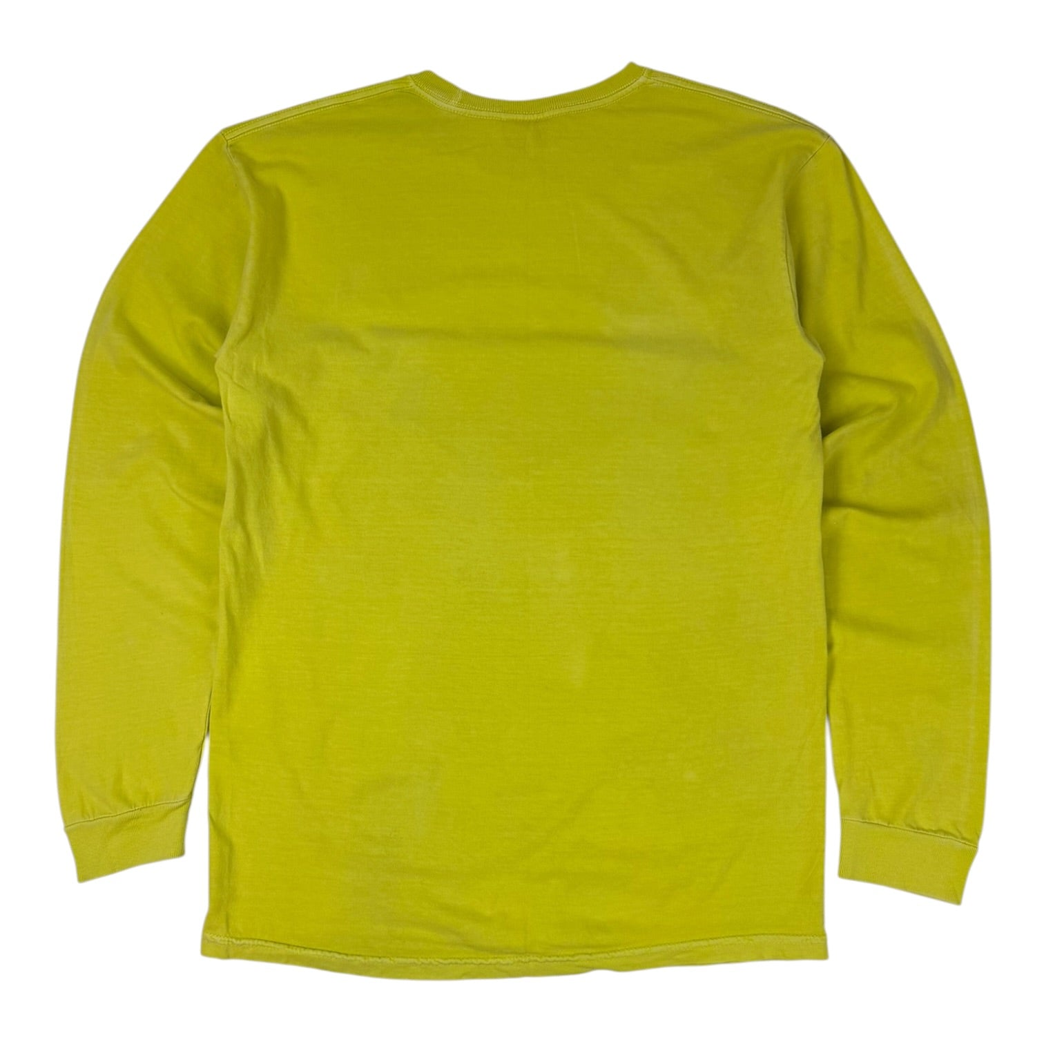 Stussy World Tour Long Sleeve Shirt Yellow