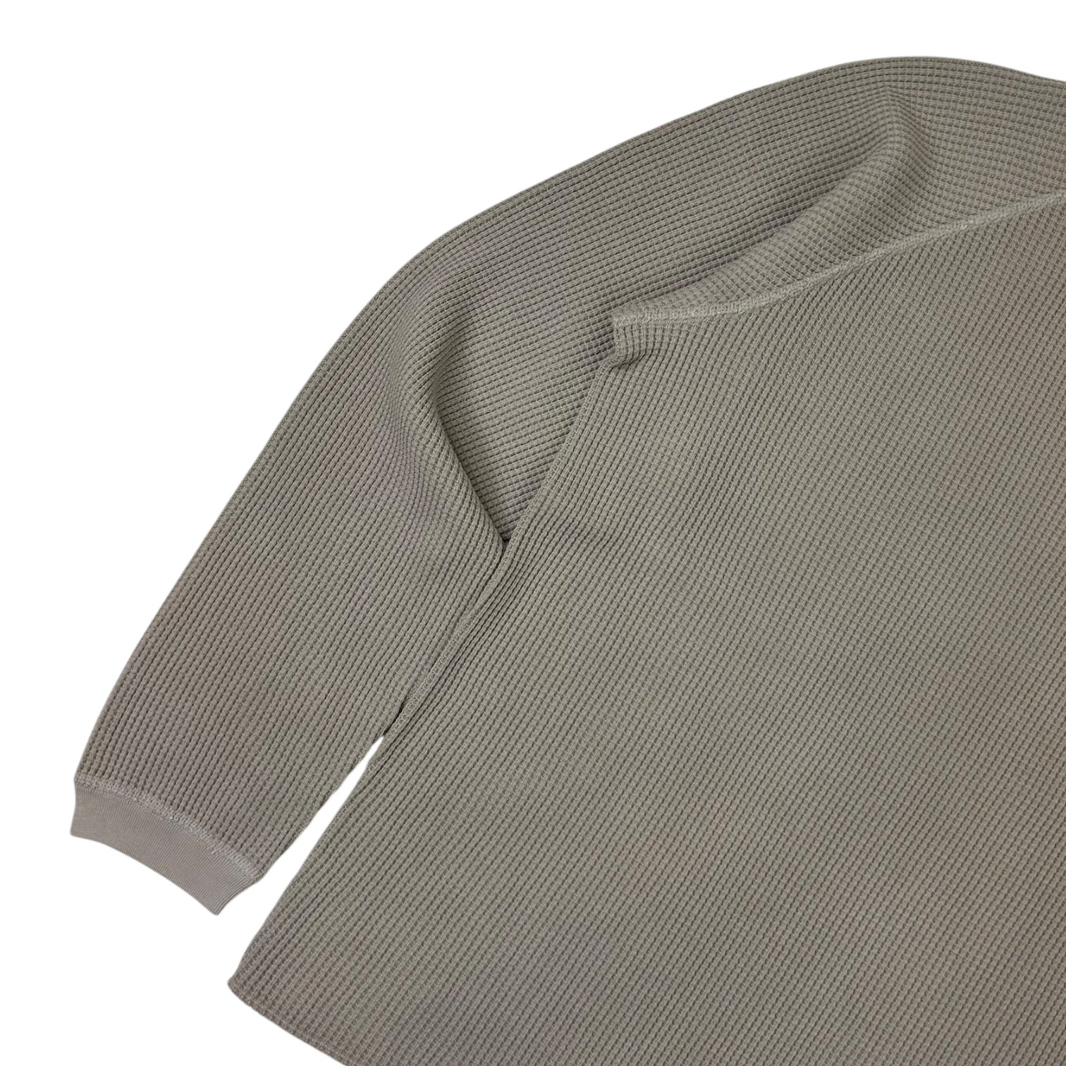 Stussy Basic Logo Raglan Thermal Shirt Bone