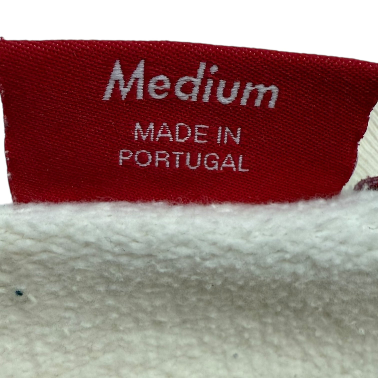 Supreme Overprint Crewneck Red/White