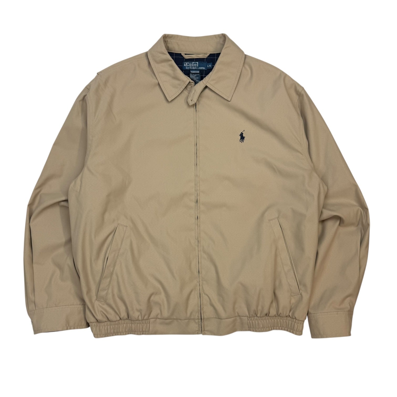 Vintage Polo Ralph Lauren Harrington Jacket Tan