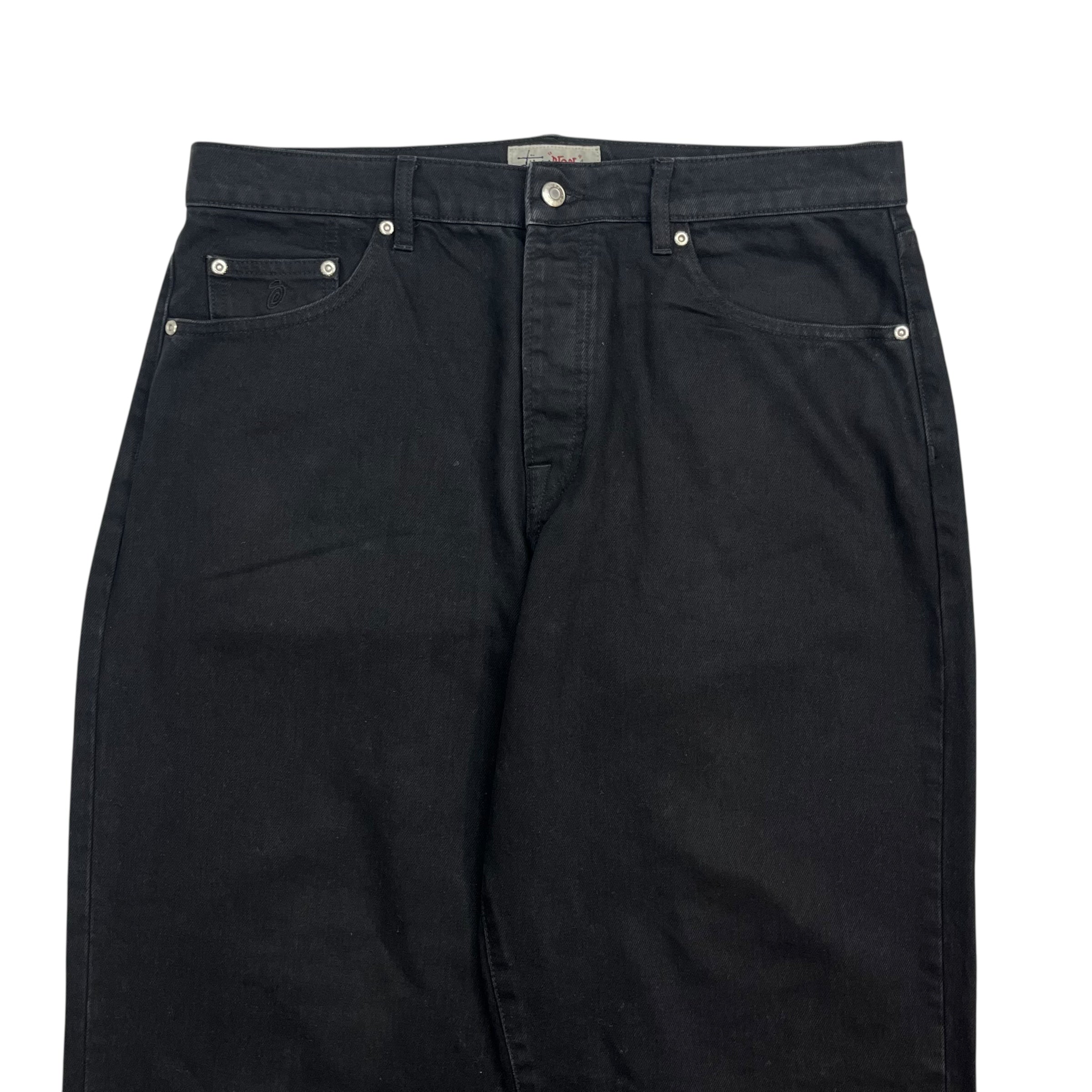 Stussy “BIGOL” Denim Pants Black
