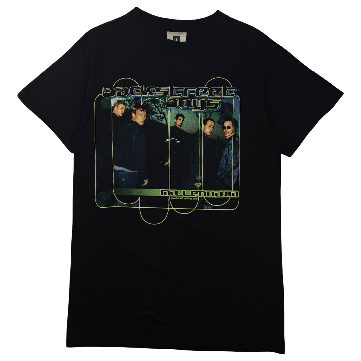 2000 Backstreet Boys "Millennium Boys" Boy Band T-Shirt Black