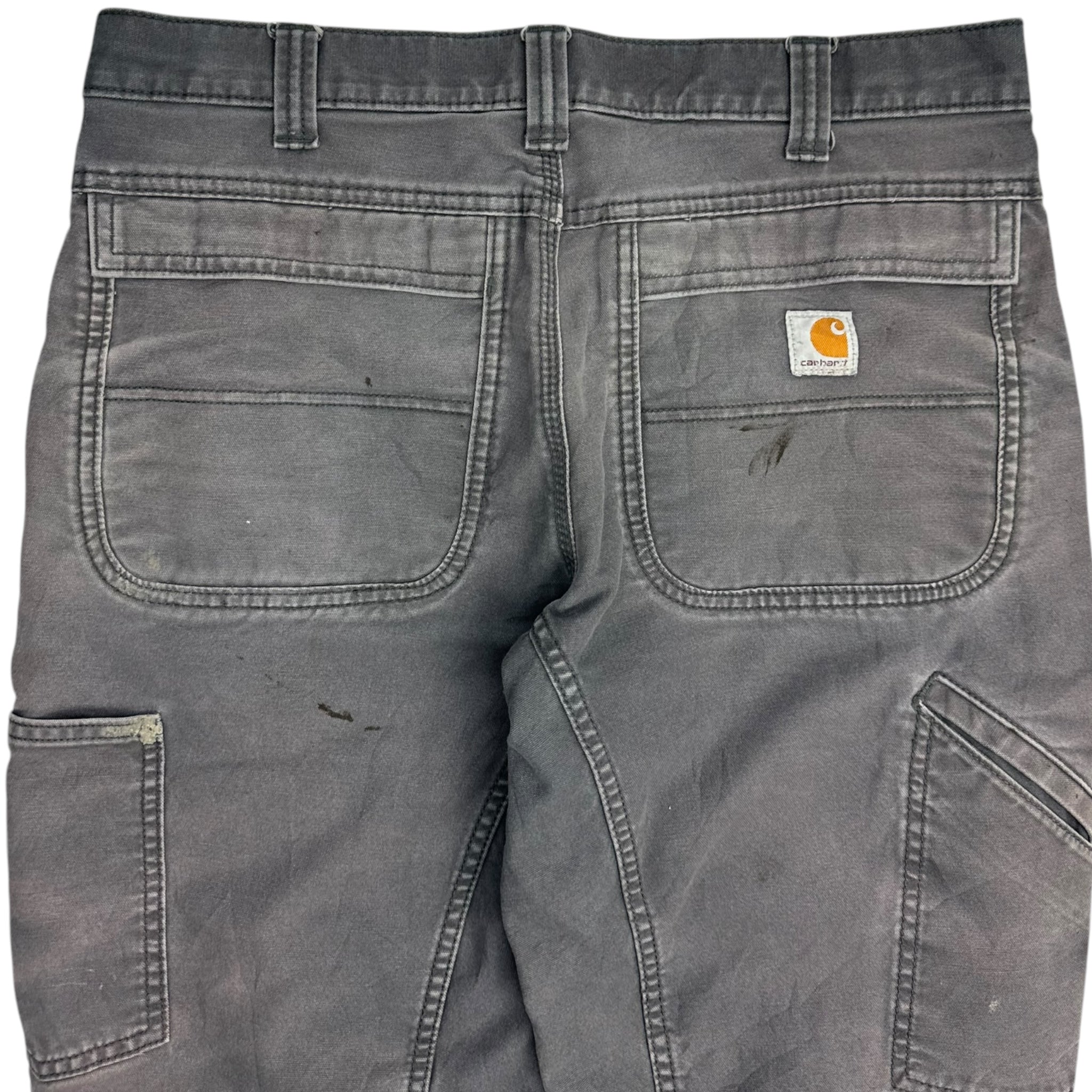 Carhartt Reinforced Knee Carpenter Pants Heavy Wash