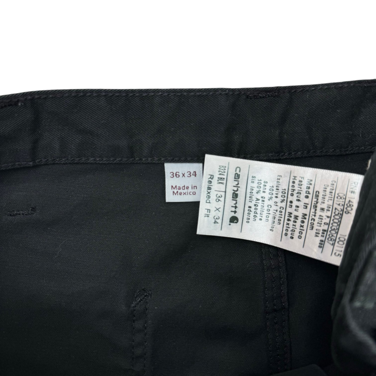 Vintage Carhartt Carpenter Pants Black