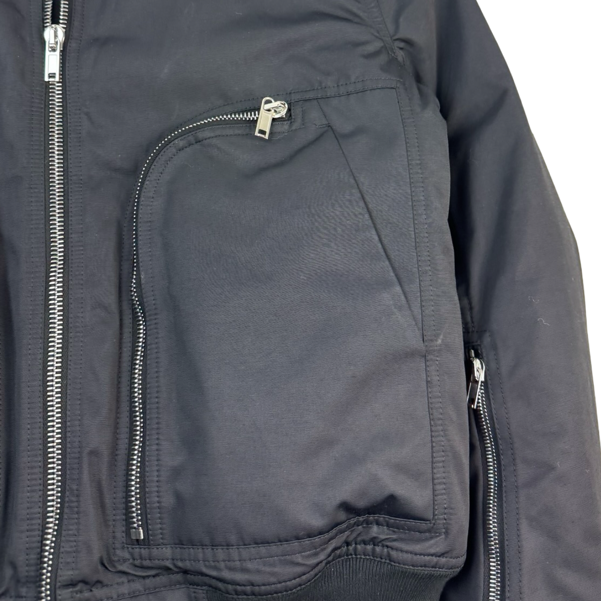 Rick Owens Gethsemane Girdered Bomber Jacket