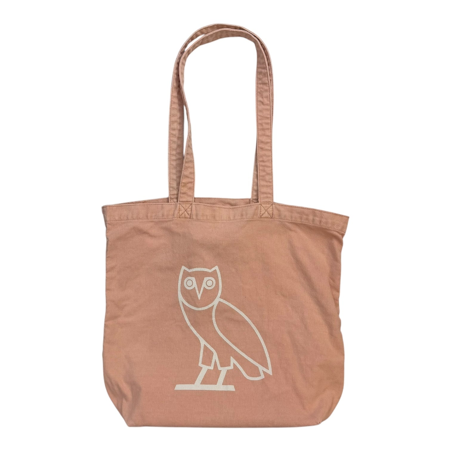 October’s Very Own Owl Peach Tote Bag