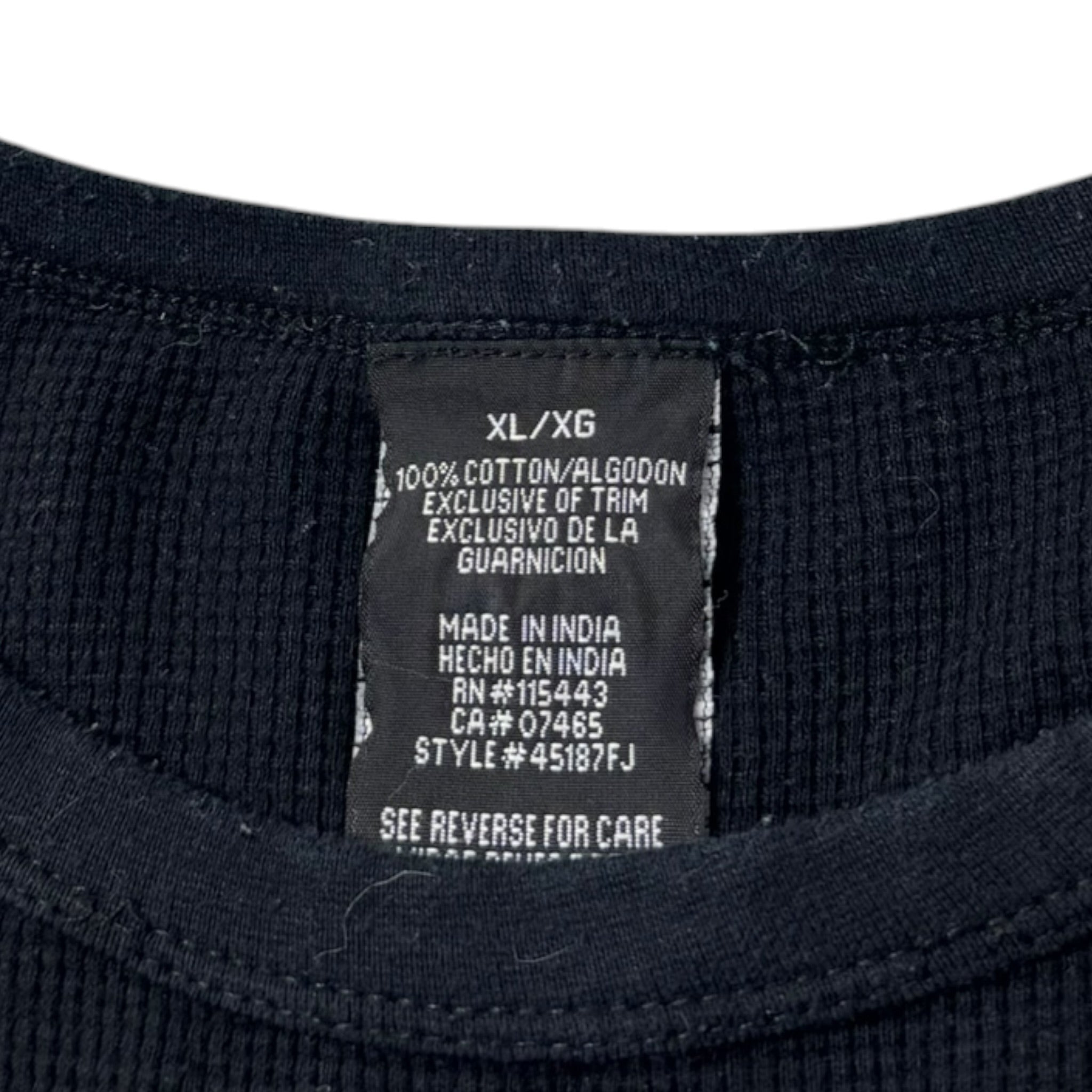 Y2K Cyber Skull Sleeve Thermal Longsleeve